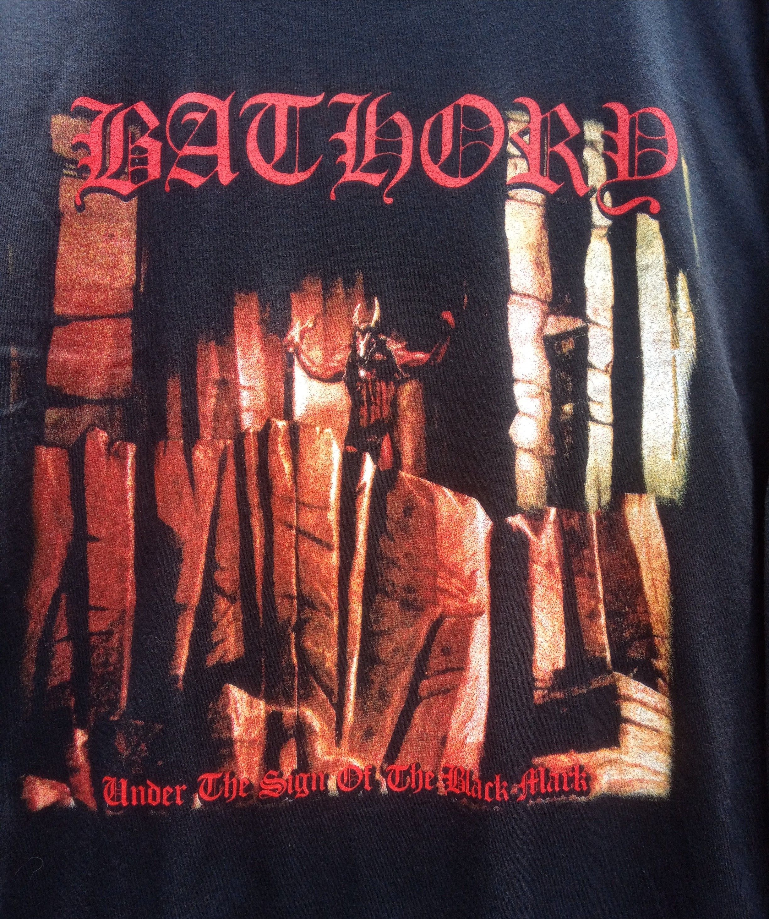 Band Tees × Vintage BATHORY under the sign of the black mark Size US L / EU 52-54 / 3 - 2 Thumbnail