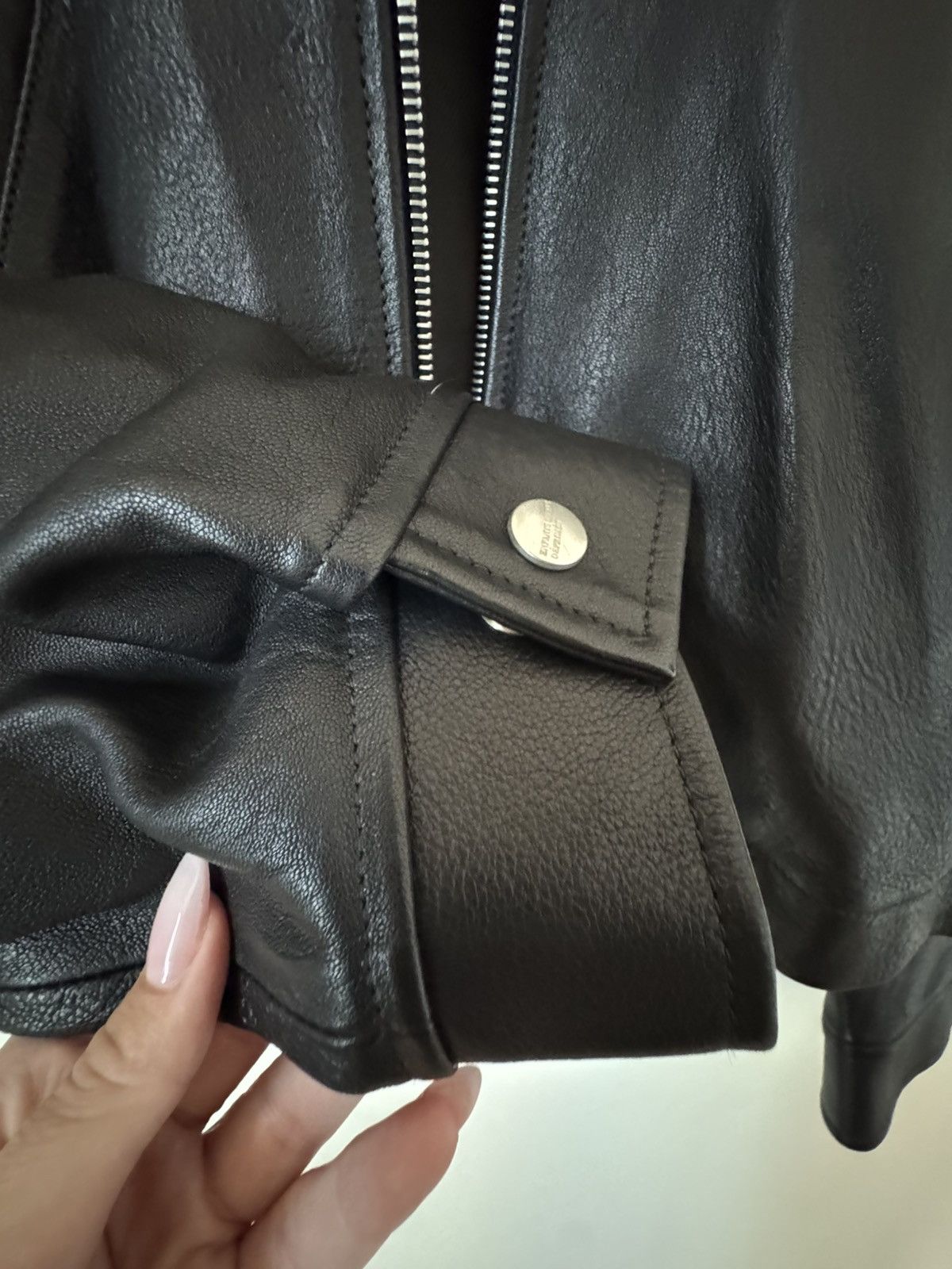 Enfants Riches Deprimes Enfants Riches Déprimés Leather Jacket Black XL Size US XL / EU 56 / 4 - 15 Thumbnail