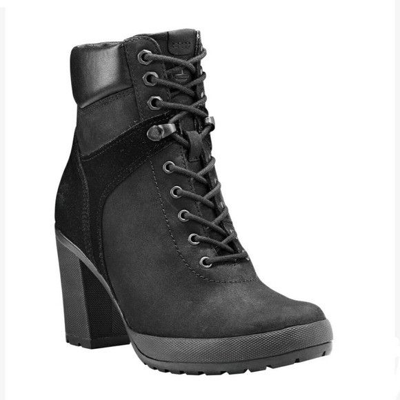 Timberland Timberland Camdale Lace-up 6" black Nubuck Suede Leather Chu Size US 10 / IT 40 - 9 Thumbnail