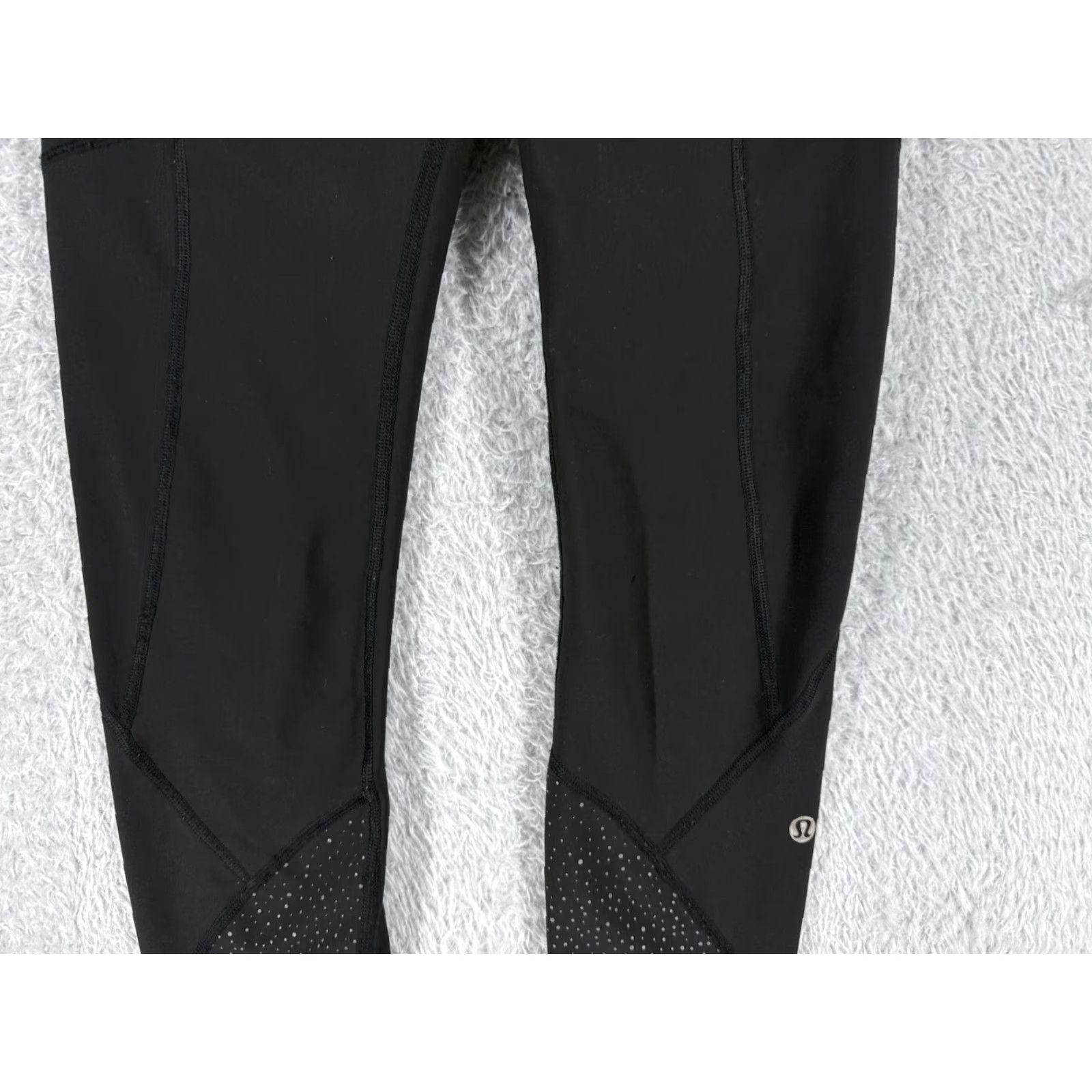 Lululemon Lululemon Pants Women 6 Black Tight II Luxtreme Cropped 25" Inseam Pockets Straight Leg Dance Yoga Read Size 28" / US 6 / IT 42 - 3 Thumbnail