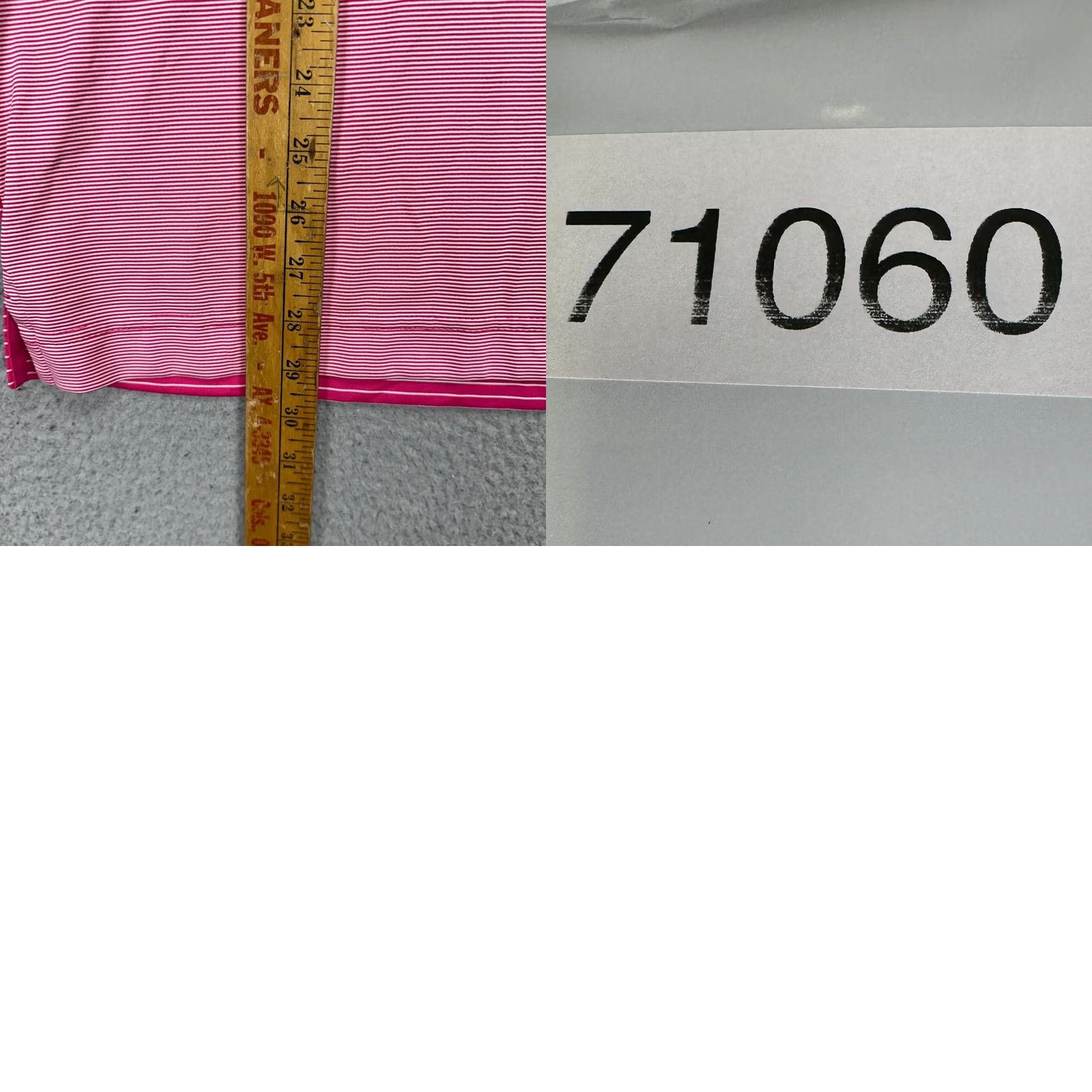 Cutter & Buck Cutter & Buck CB DryTec Mens Golf Polo Shirt L Pink White Colorblock Rugby Shirt Size US L / EU 52-54 / 3 - 8 Thumbnail