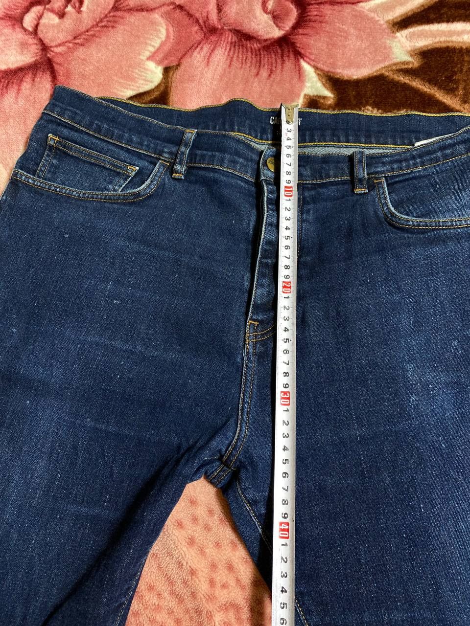 Carhartt × JNCO × Vintage Crazy vintage y2k carhartt baggy faded jeans distressed Size US 38 / EU 54 - 9 Thumbnail