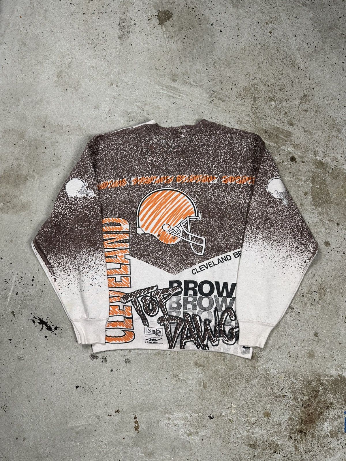 NBA × NFL × Vintage Vintage Magic Johnson Cleveland Browns All over Print Crew Size US M / EU 48-50 / 2 - 2 Thumbnail