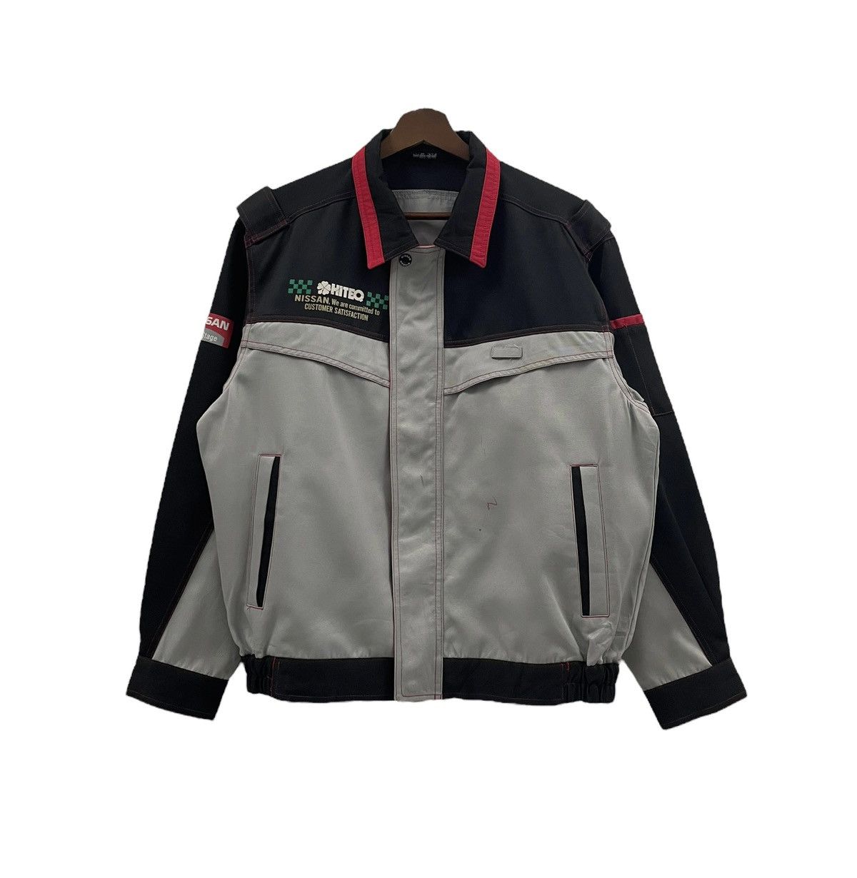 Honda × Nissan Vintage Nissan Bomber Work Jacket Size US M / EU 48-50 / 2 - 4 Thumbnail