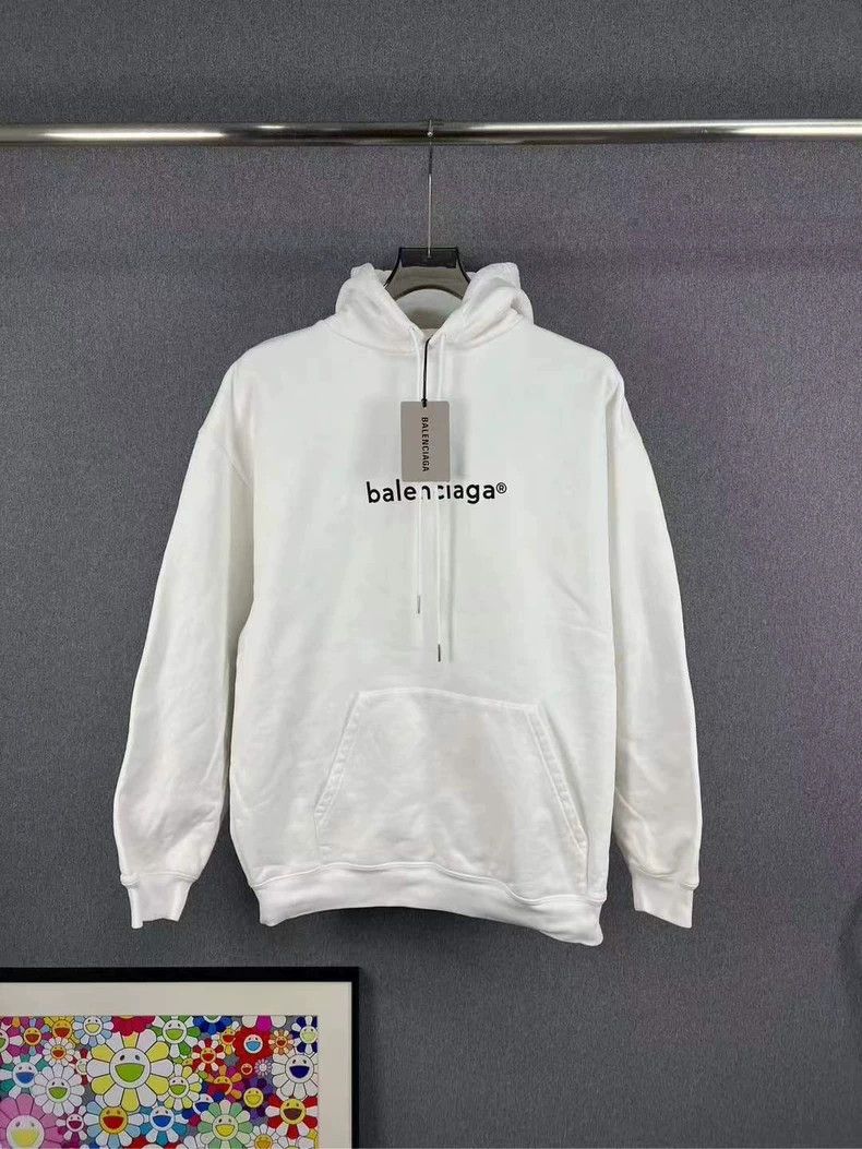 Balenciaga Balenciaga Letter LOGO Hoodie Size US S / EU 44-46 / 1 - 1 Thumbnail