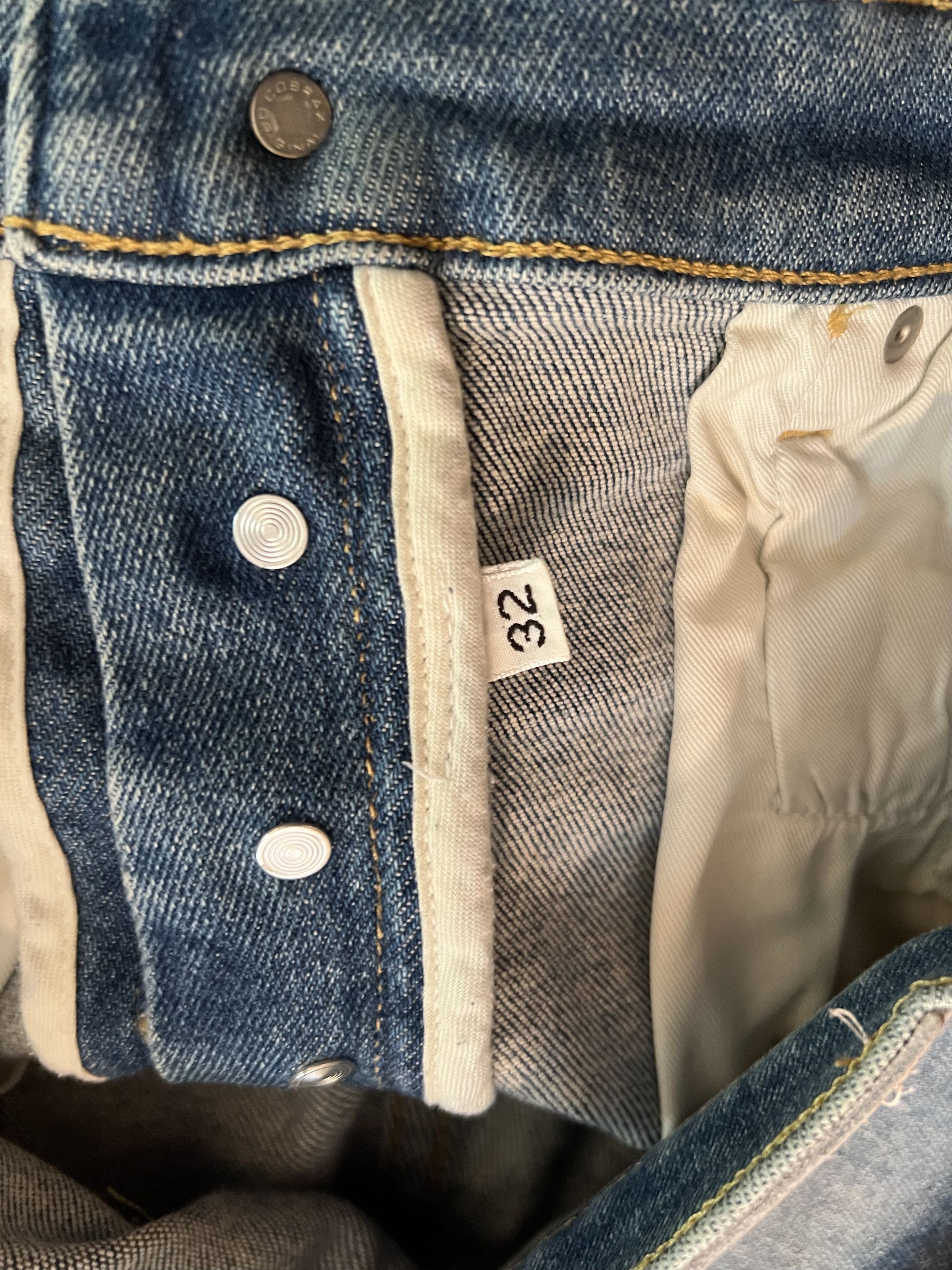 Lost Daze Lost Daze Skull Embroidered Denim Jeans Size US 32 / EU 48 - 12 Thumbnail