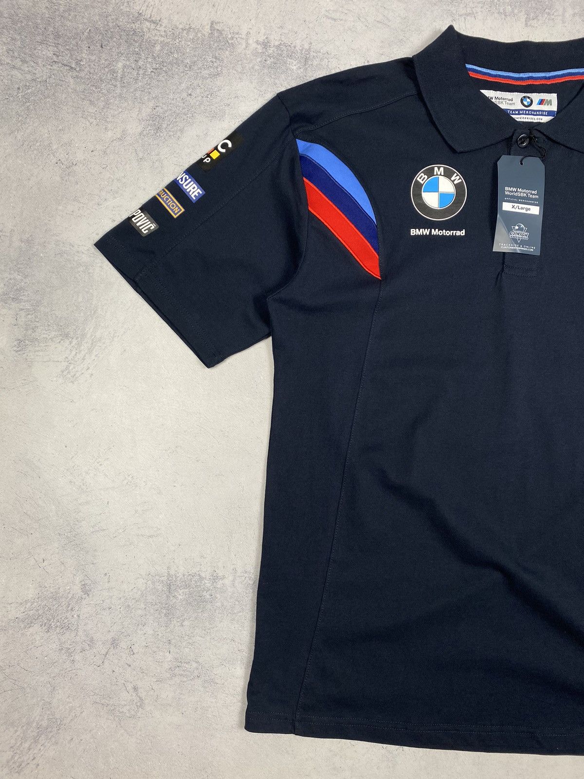 BMW BMW Motorrad WorldSBK Official Team Merchandise Racing Polo Size US M / EU 48-50 / 2 - 3 Thumbnail