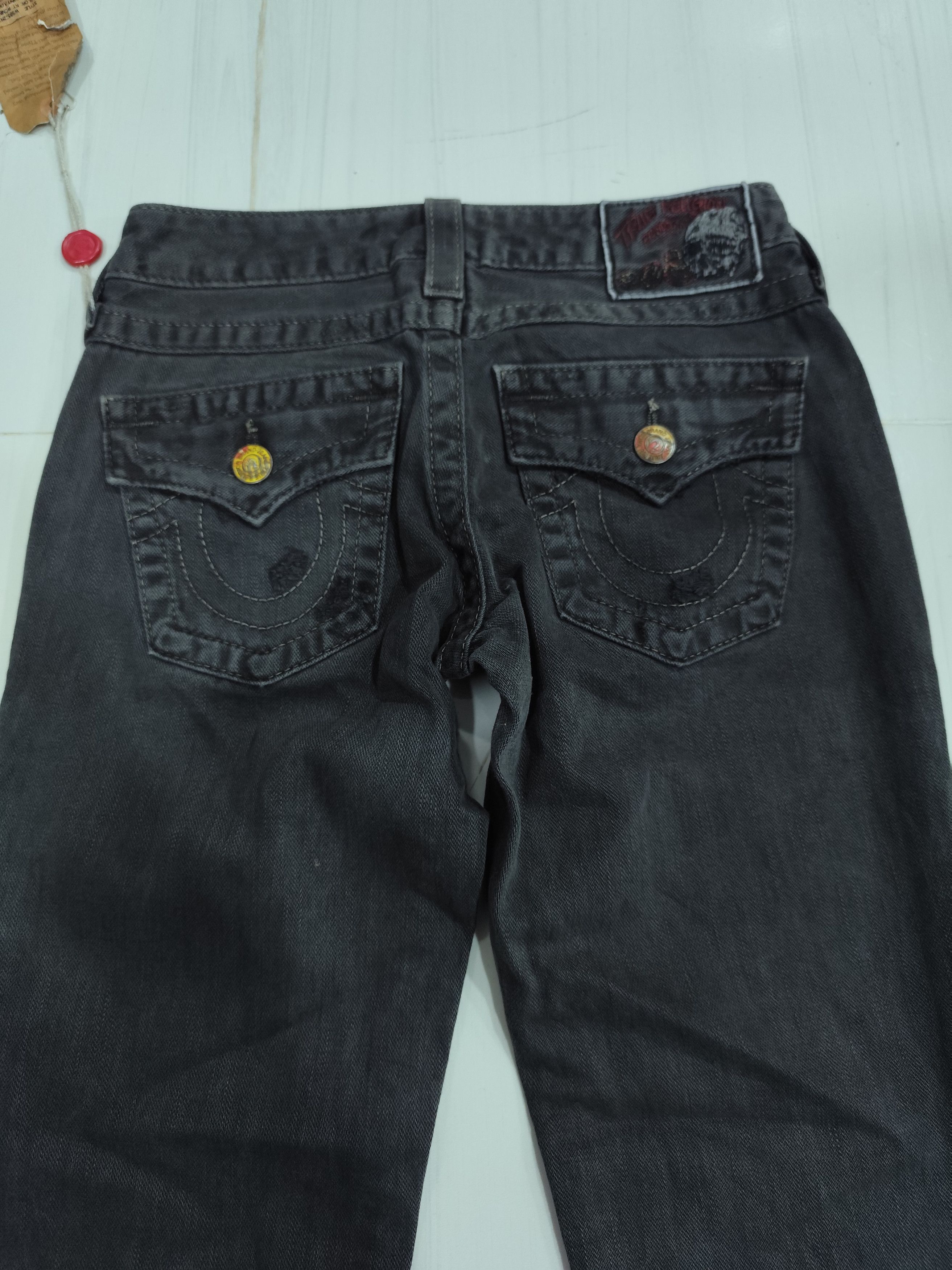 True Religion True religion vintage denim & twill billy charcoal Size 27" / US 4 / IT 40 - 5 Thumbnail