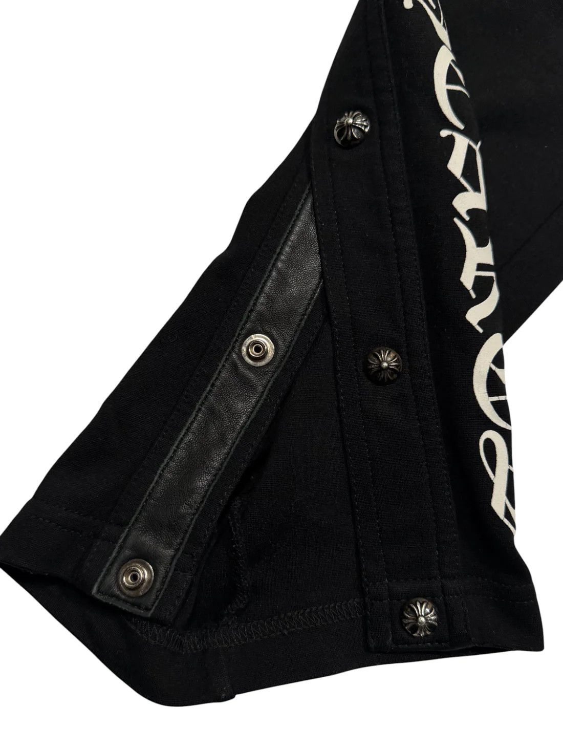 Chrome Hearts Side Button Up Sweatpants Size US 32 / EU 48 - 4 Thumbnail