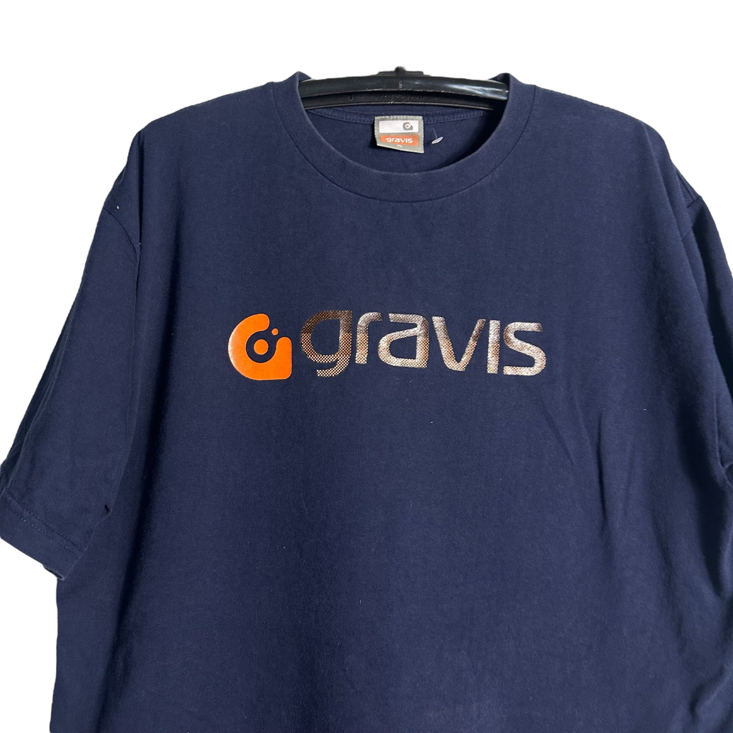 Gravis 🔥RARE🔥Vintage Gravis Skateboard Spell Out T-shirt Size US XL / EU 56 / 4 - 2 Thumbnail