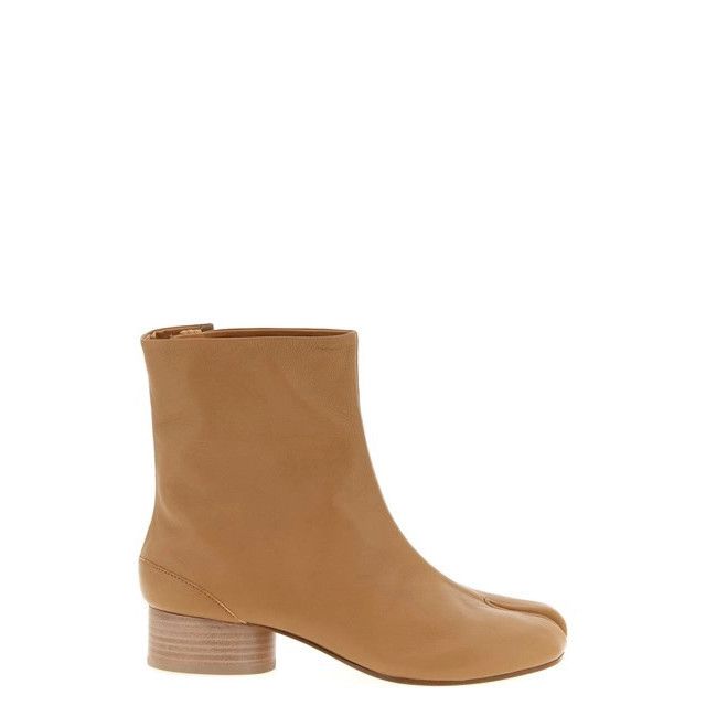 MAISON MARGIELA Tabi Beige 30mm Ankle Boots New & Authentic