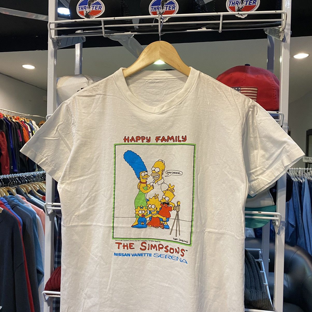 The Simpsons Vintage The Simpsons Happy Family T-Shirt Size US M / EU 48-50 / 2 - 3 Thumbnail