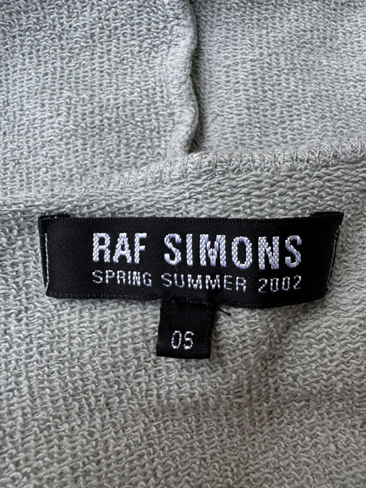 Raf Simons Raf Simons SS02 "Kollaps" Sleeveless Oversized Hoodie Size US L / EU 52-54 / 3 - 11 Thumbnail