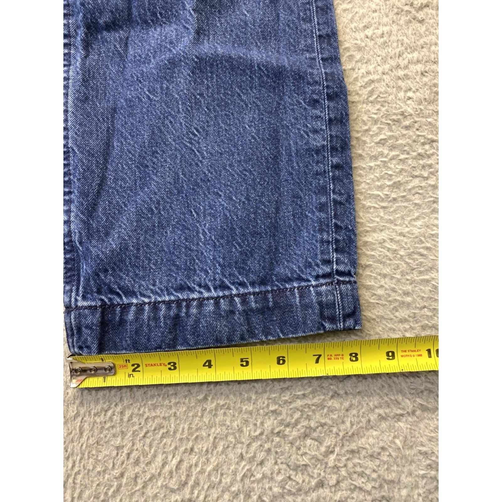 Abercrombie & Fitch Abercrombie & Fitch Women's Jeans 00 High Rise Wide Leg Cotton Blend Blue 90s Style Size 26" / US 2 / IT 38 - 7 Thumbnail