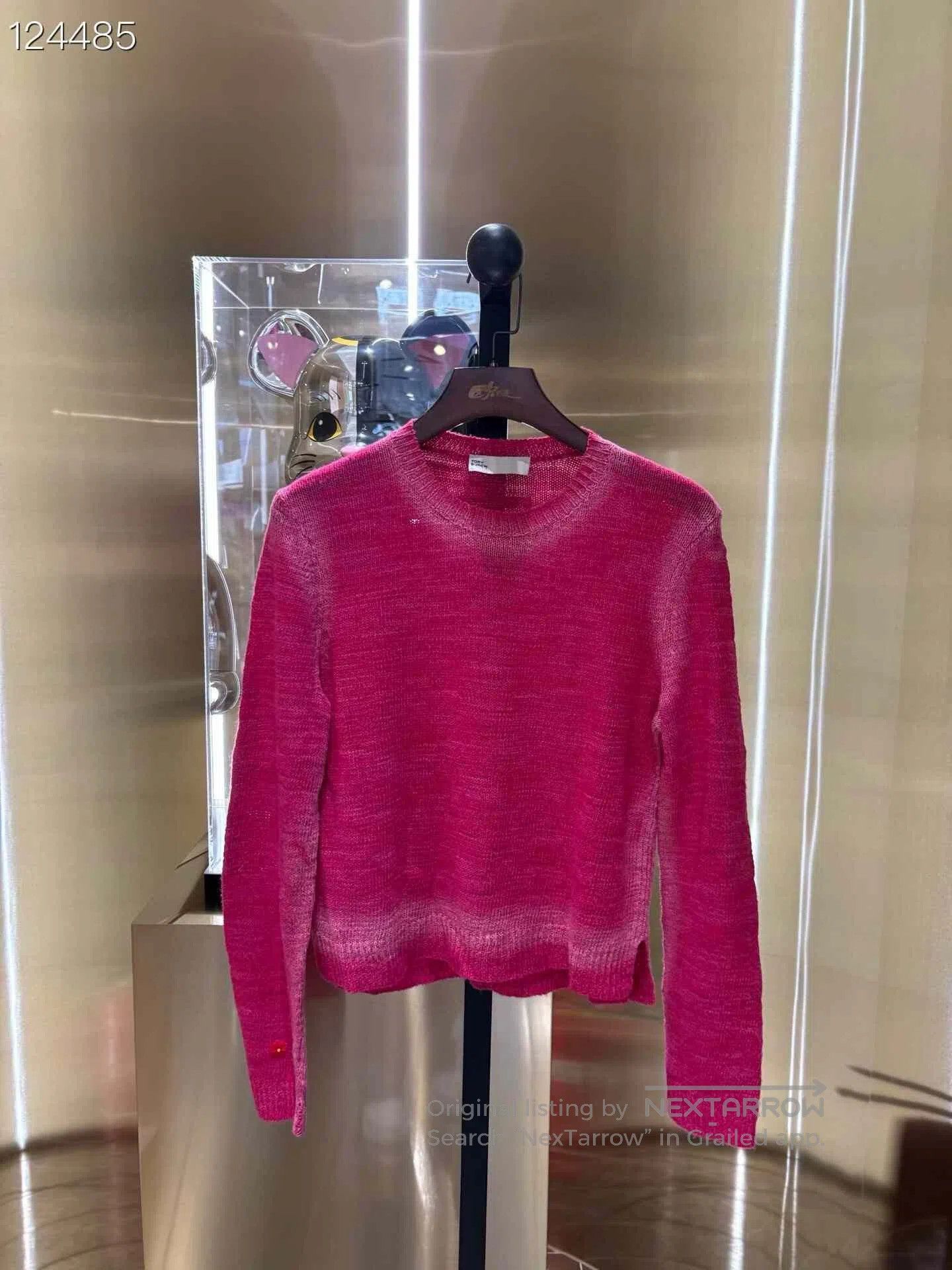 Tory Burch TORY BURCH Linen Silk Crewneck Sweater. Size S / US 4 / IT 40 - 1 Thumbnail