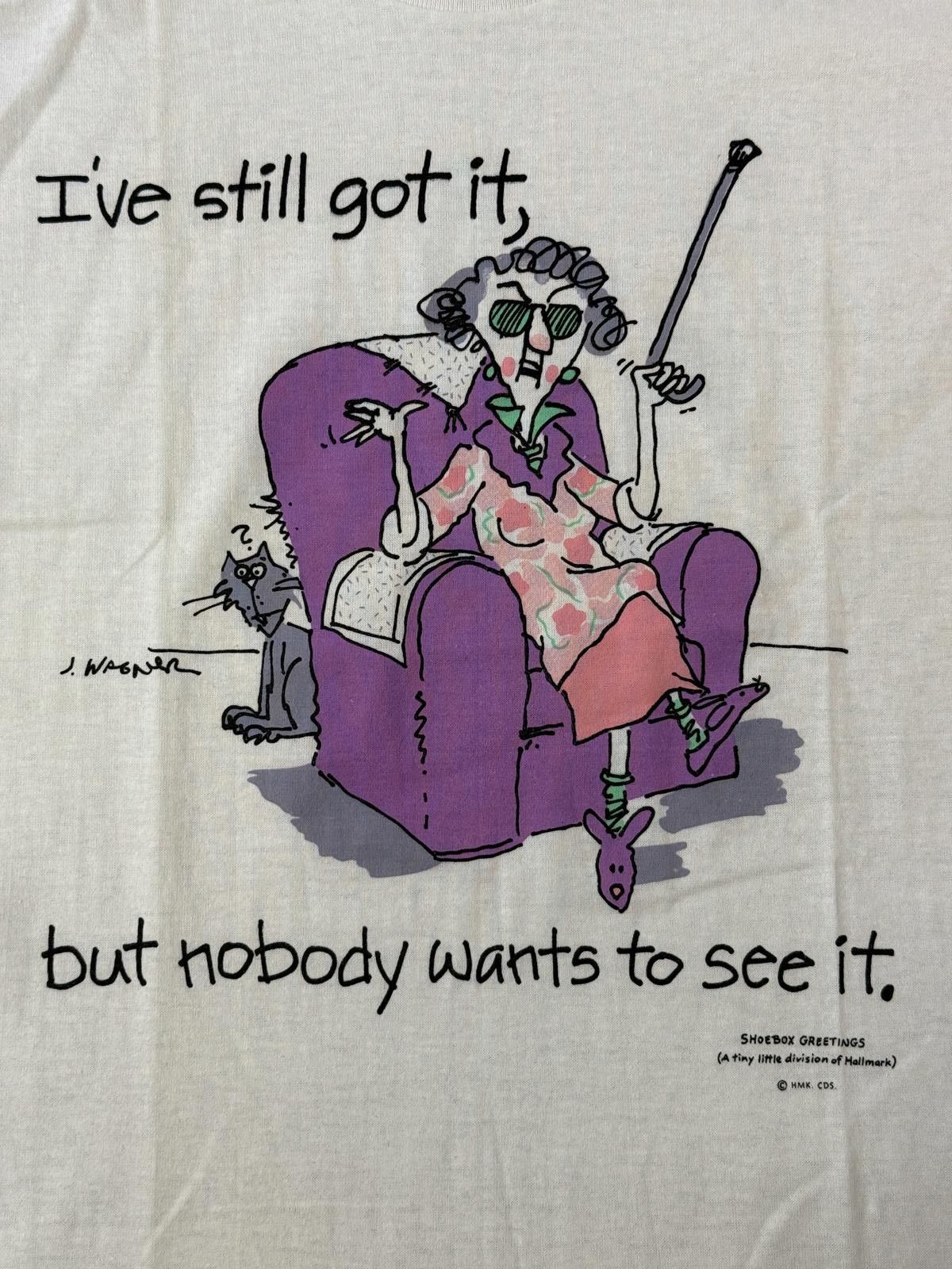 Designer VTG Maxine Comic Strip T-shirt I've Still Got It M Size US M / EU 48-50 / 2 - 3 Thumbnail