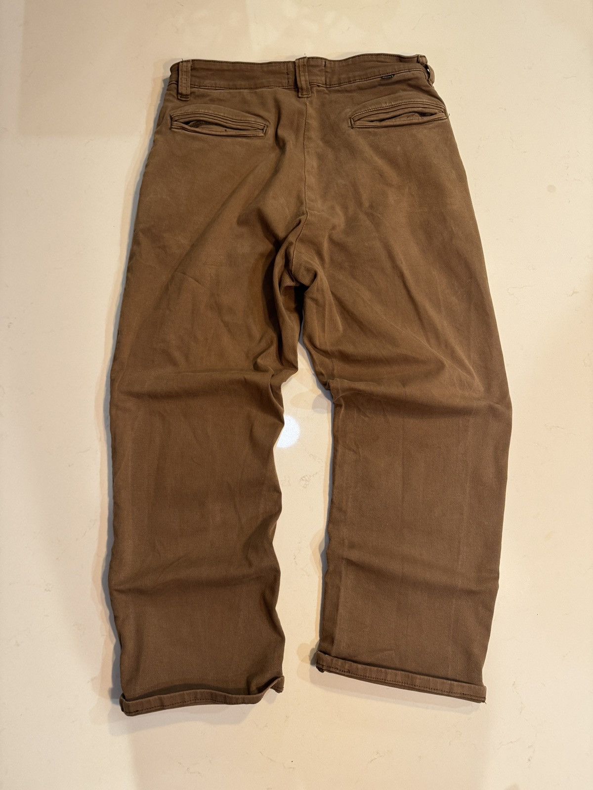 Rolla's Cropped brown rollas Size US 30 / EU 46 - 2 Thumbnail