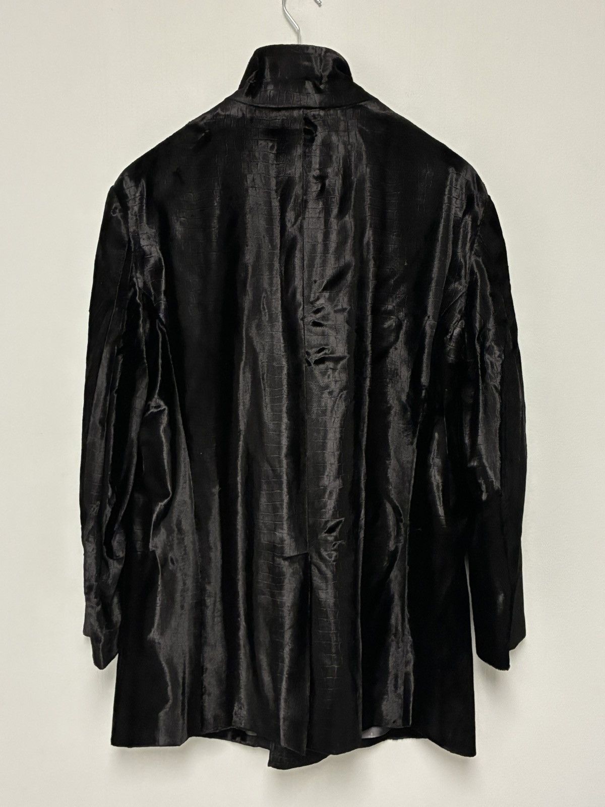 John Varvatos Croc Embossed Coat Jacket EU 54 USA 44 Size US L / EU 52-54 / 3 - 12 Thumbnail
