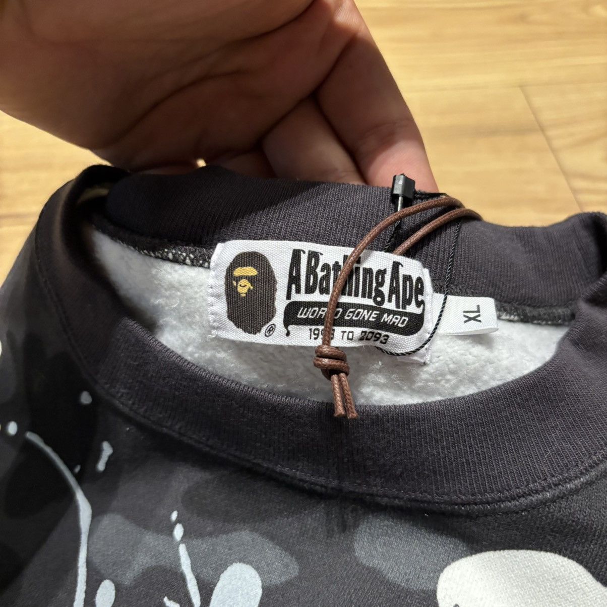 Bape Bape City Camo (Glow In The Dark) Painting Crewneck Size US XL / EU 56 / 4 - 8 Thumbnail