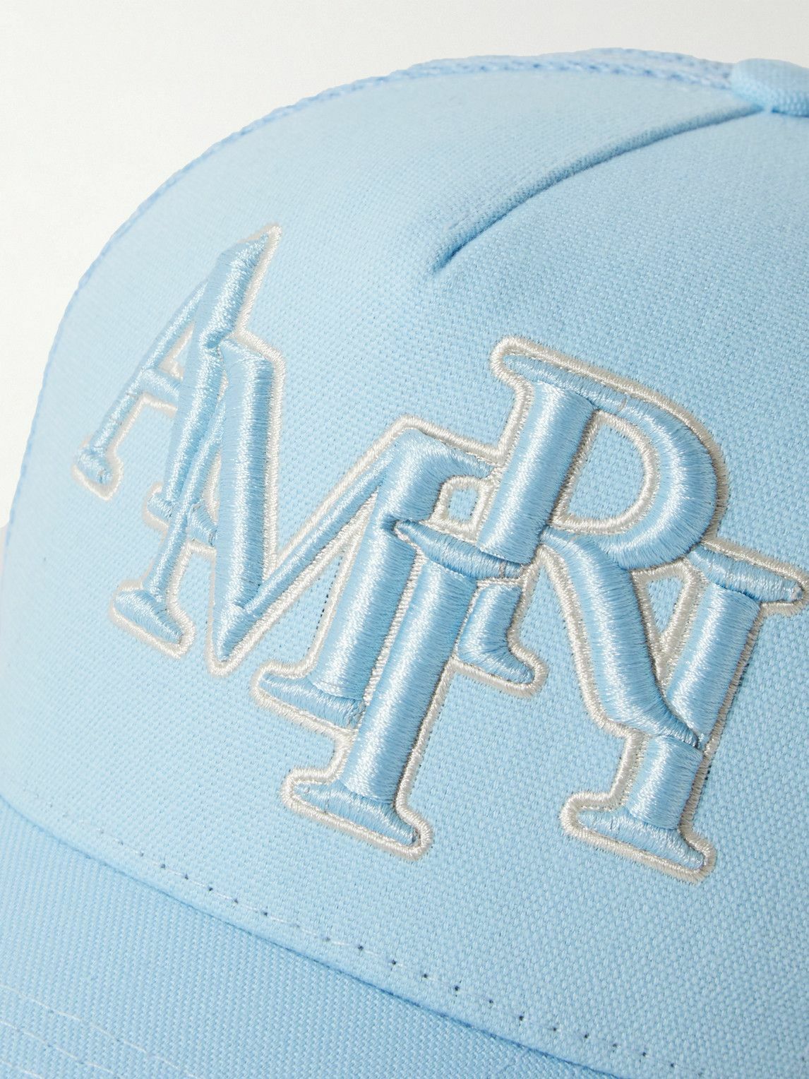 Amiri o1w1db10325 Size: OS / Logo Trucker Hat / Cap in Blue Size ONE SIZE - 4 Thumbnail