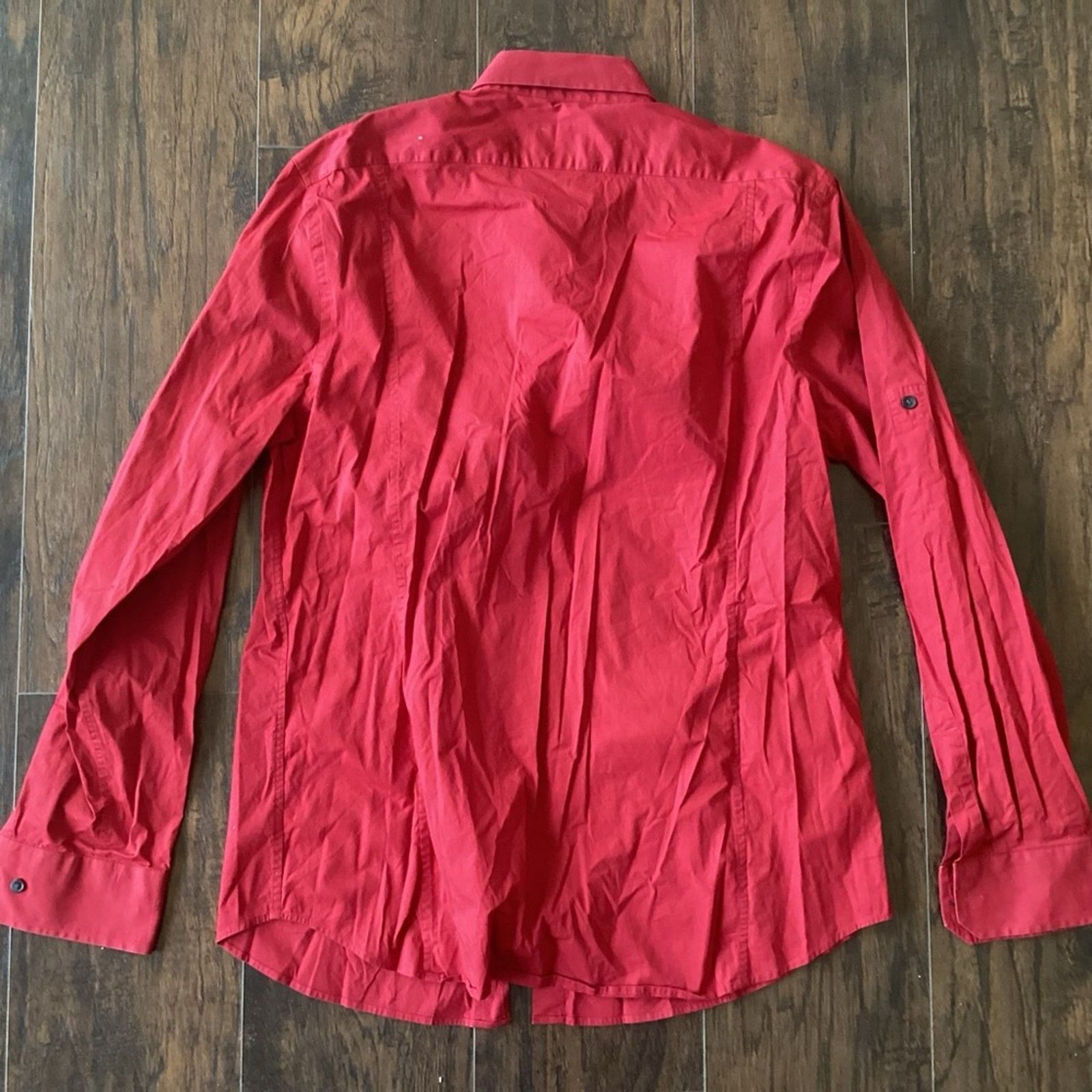 Express Express MK2 Button Down Shirt Fitted Size US XXL / EU 58 / 5 - 7 Thumbnail