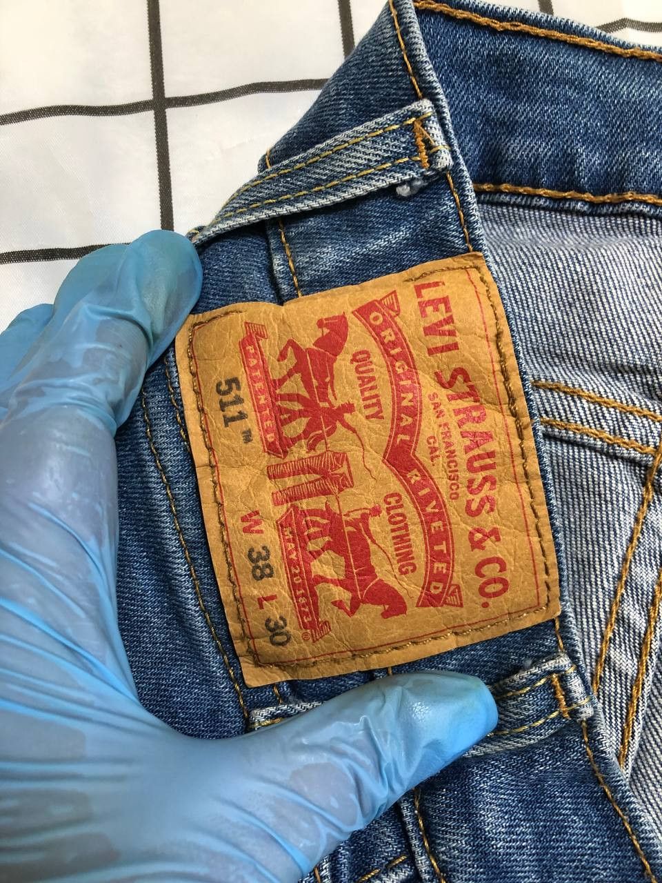 Levi's Levis 511 Relaxed Straight Leg Fit Cotton Denim Jean Size US 38 / EU 54 - 19 Thumbnail