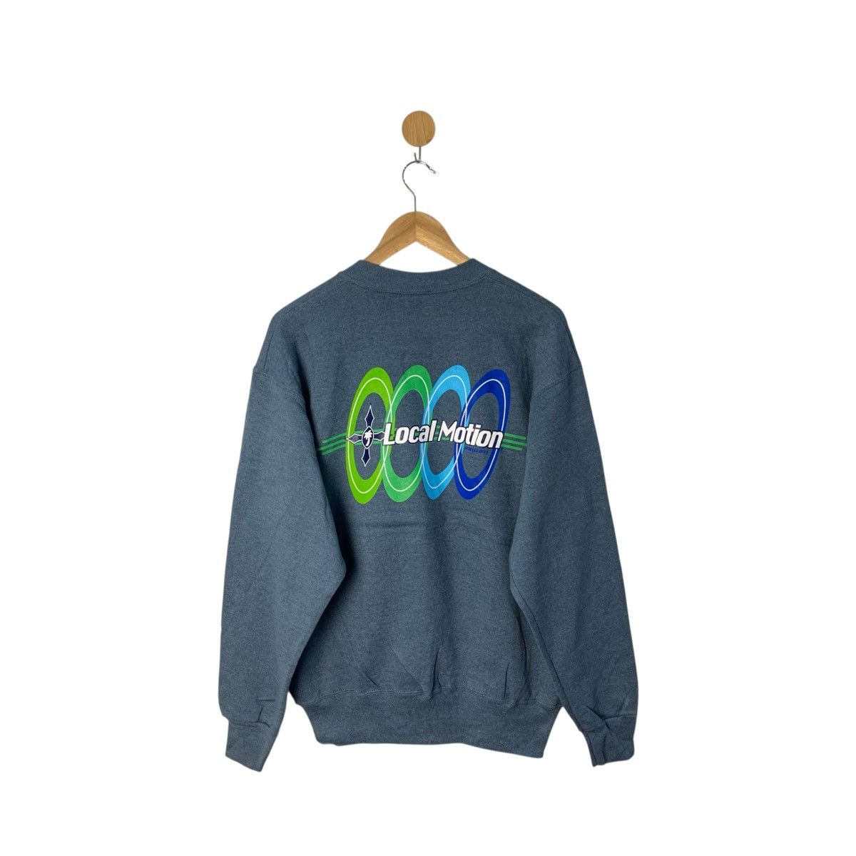 Vintage Vintage 90s Local motion Sweatshirt Hawaii Size M Size US M / EU 48-50 / 2 - 1 Thumbnail