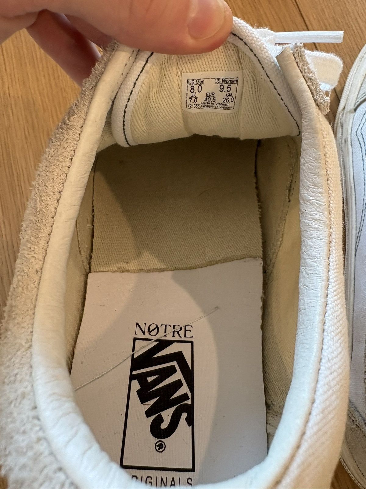 Notre × Vans Vans x Notre Collab Size US 8 / EU 41 - 6 Thumbnail
