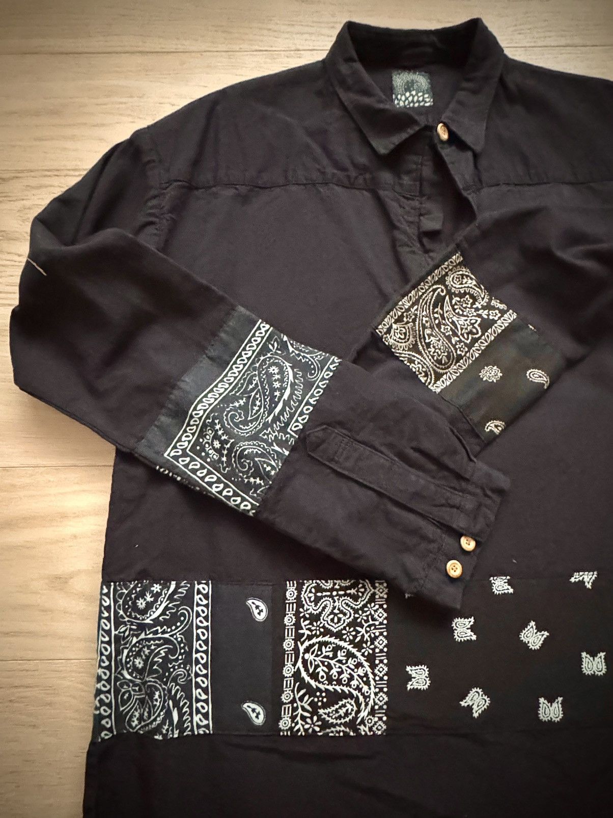 Visvim Visvim ICT Bandana Kerchief Border Tunic Size US M / EU 48-50 / 2 - 4 Thumbnail