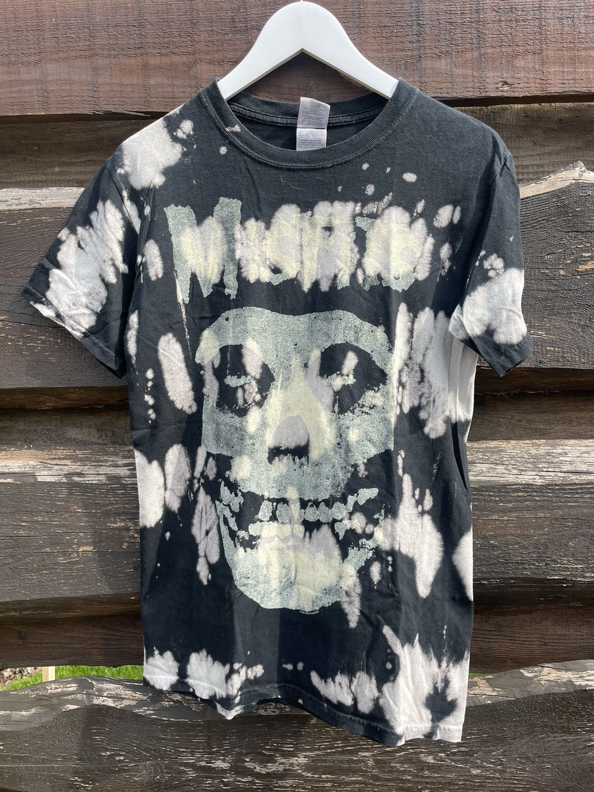 Band Tees × Japanese Brand × Misfits Y2K Misfits tie dye perfect fit bog print t-shirt tee glenn Size US S / EU 44-46 / 1 - 3 Thumbnail