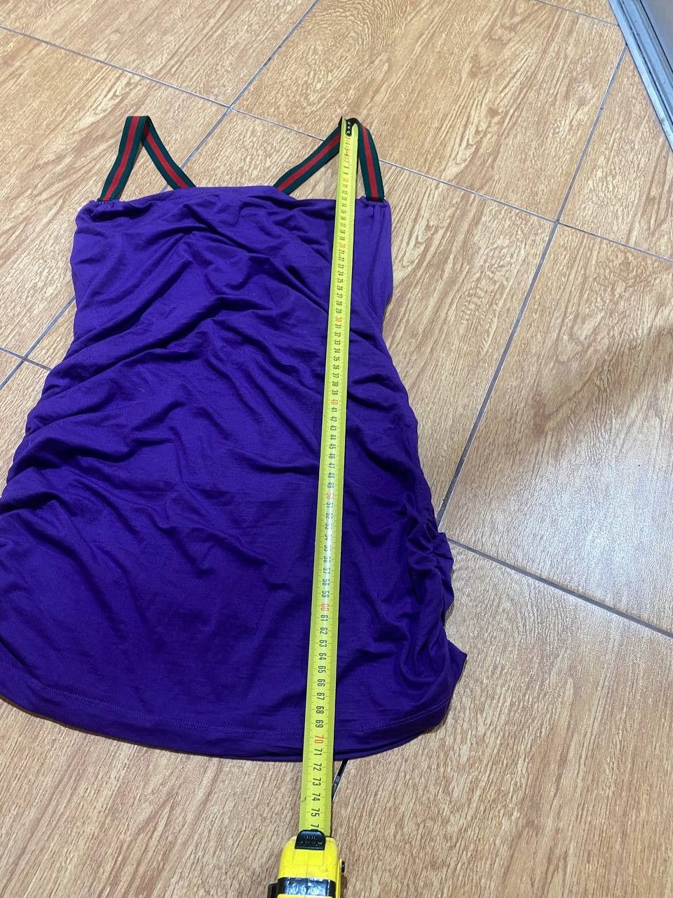 Gucci Women’s Gucci Purple Short Sleeve dress Designer Italy Size L / US 10 / IT 46 - 7 Thumbnail