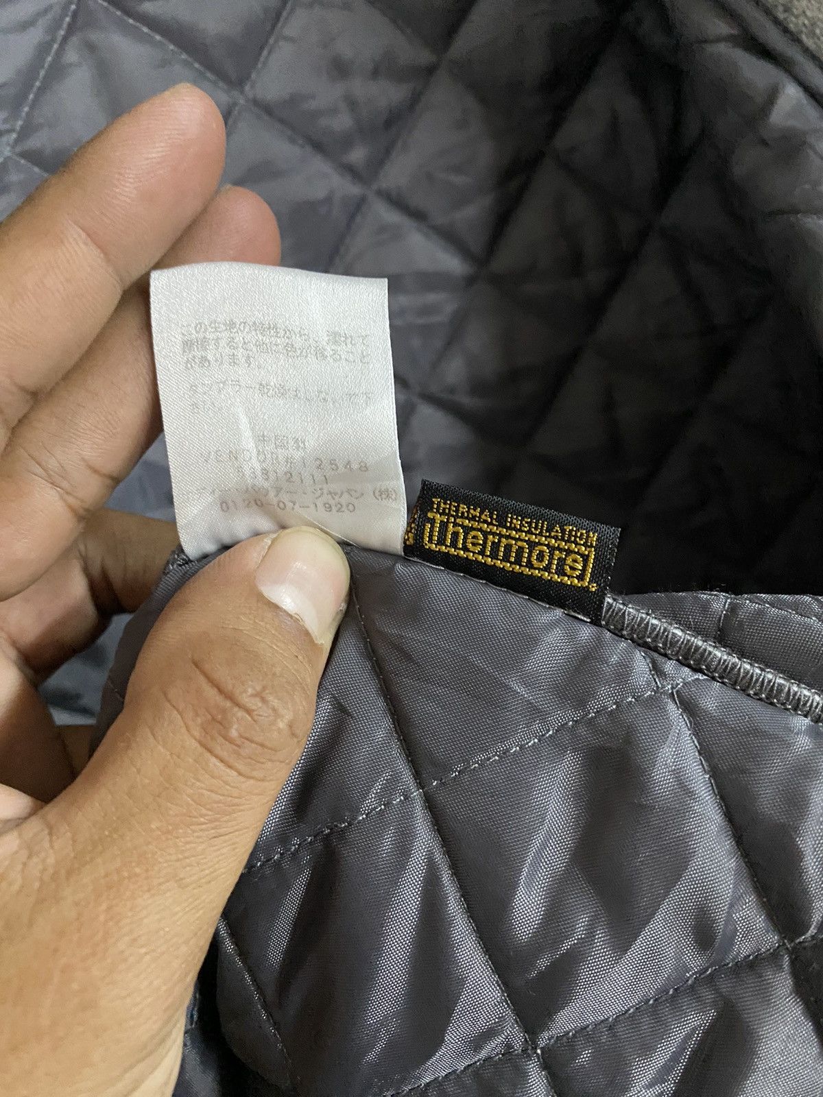 Eddie Bauer × Japanese Brand Quilted Jacket Eddie Bauer Thermal Insulation Thermore Size US XL / EU 56 / 4 - 8 Thumbnail