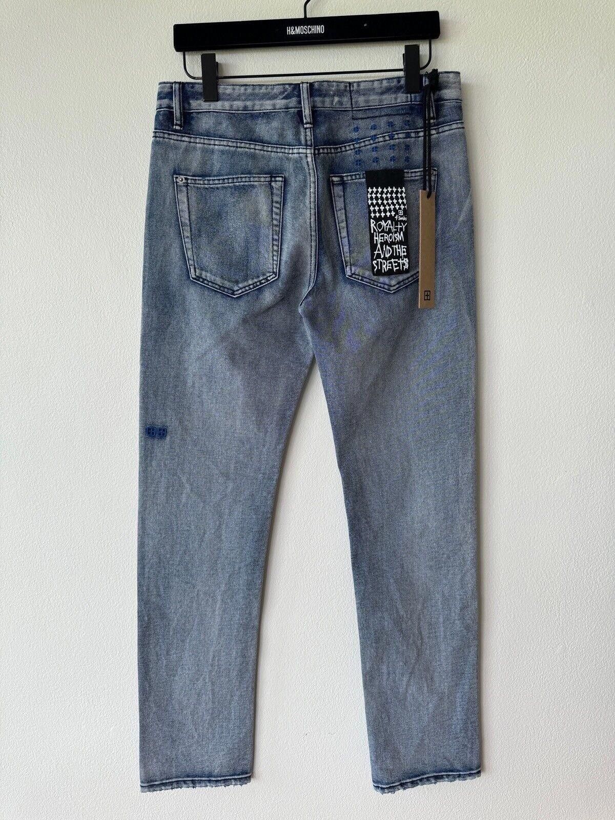 Ksubi new Ksubi mens denim jean hazlow 32 blue cobalt kolour slim Size US 32 / EU 48 - 5 Thumbnail