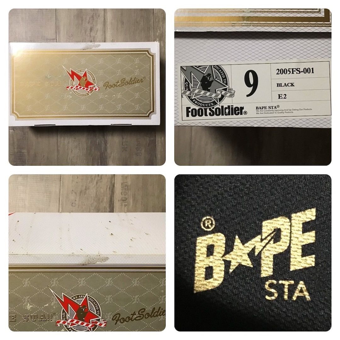 Bape × Nigo 2005 EVOKE × BAPE STA leather sneakers a bathing ape NIGO Size US 9 / EU 42 - 9 Thumbnail