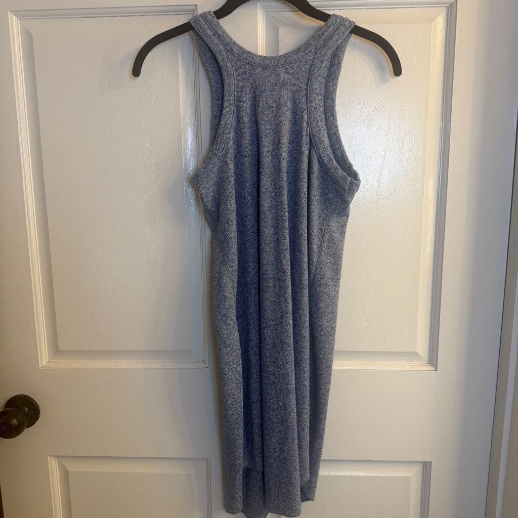 Chaser Brand Women's Chaser knit Tank Dress Size S Blue/gray Size XS / US 0-2 / IT 36-38 - 2 Thumbnail