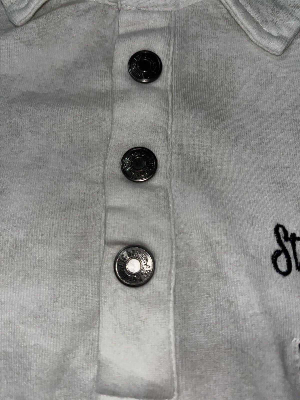 In The Attic × Japanese Brand In The Attic Homme Grey Tie Dye Polo Shirt Size US L / EU 52-54 / 3 - 7 Thumbnail