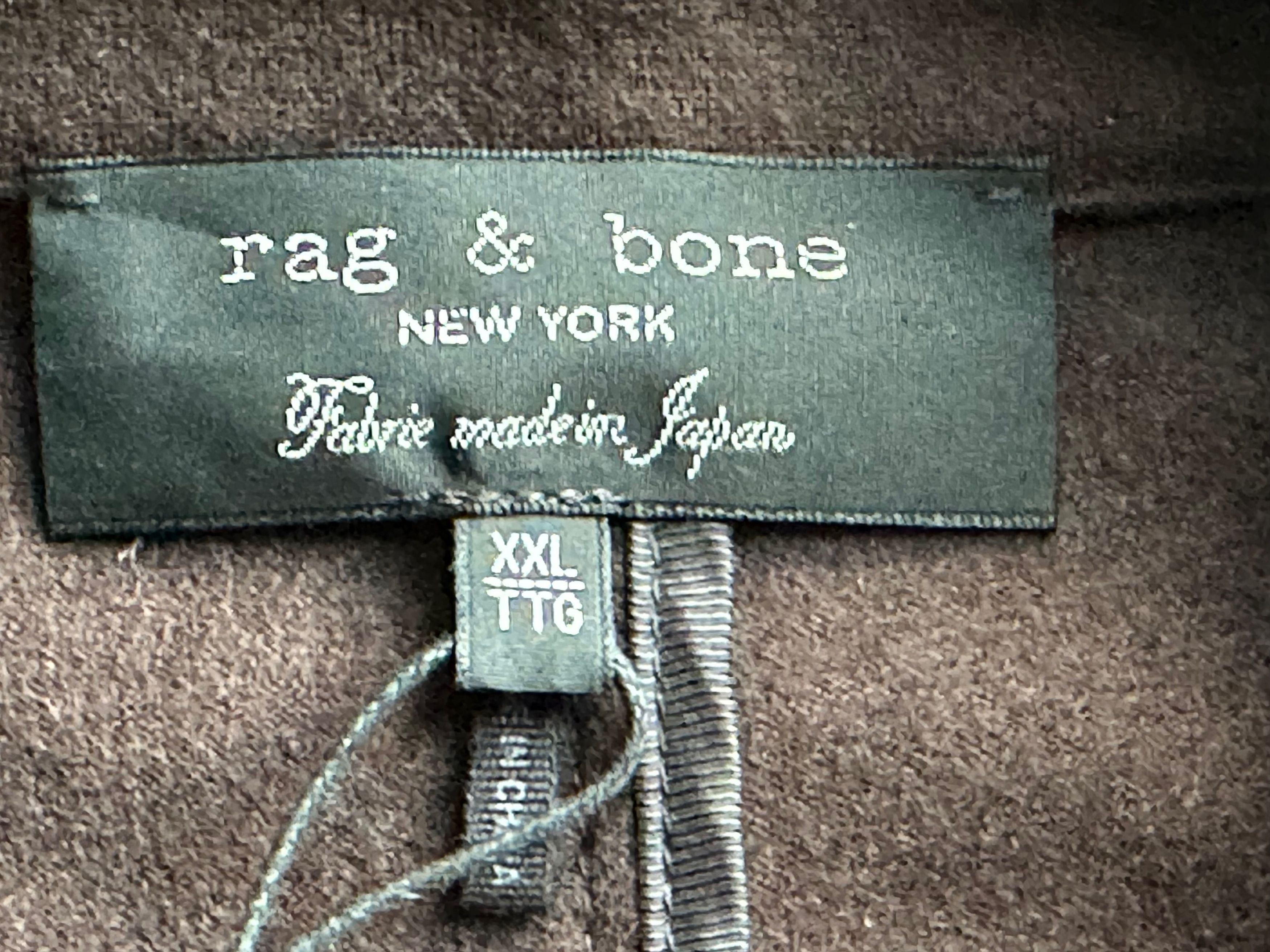 Rag & Bone Rag & Bone Prospect Wool Cardigan - Dark Brown - XXL (NWT) Size US XXL / EU 58 / 5 - 7 Thumbnail