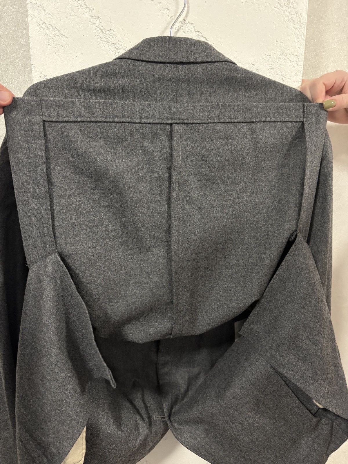 Hartford Hartford Wool Single Breasted Two Button Unlined Blazer L/XL Size 54R - 15 Thumbnail