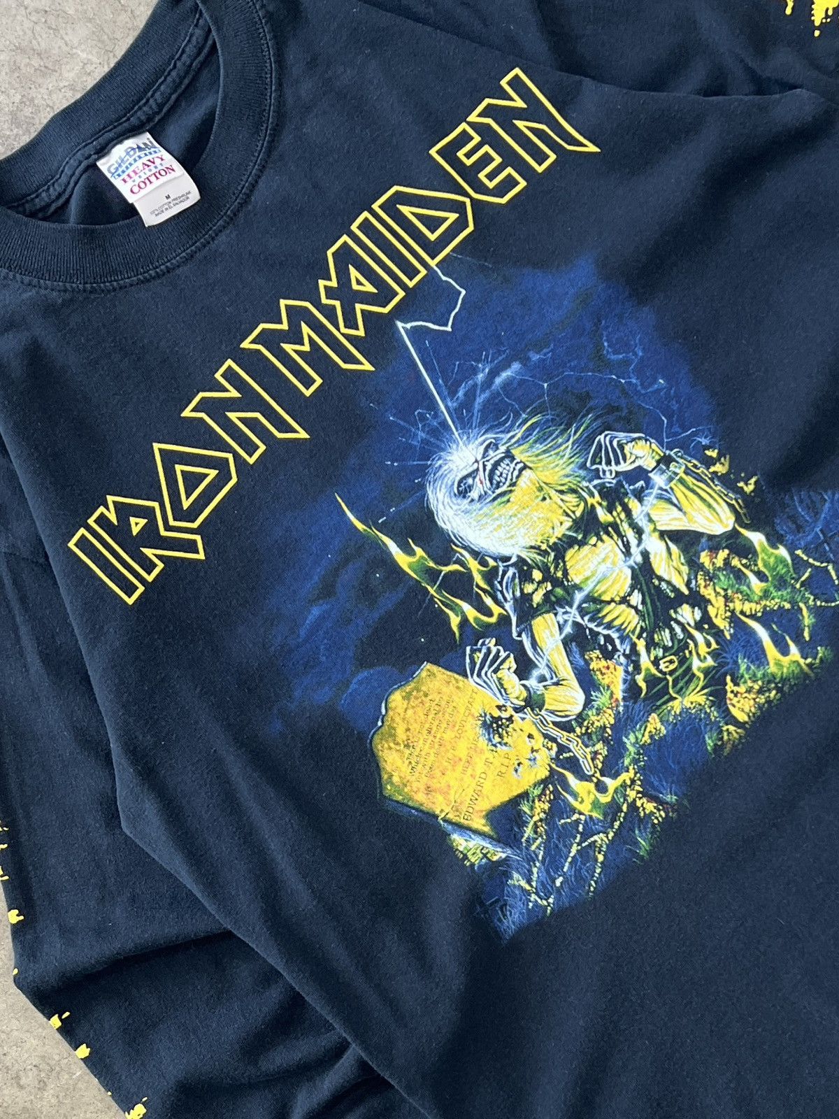 Band Tees Vintage Iron Maiden Live After Death LS Tee Medium Size US M / EU 48-50 / 2 - 1 Thumbnail