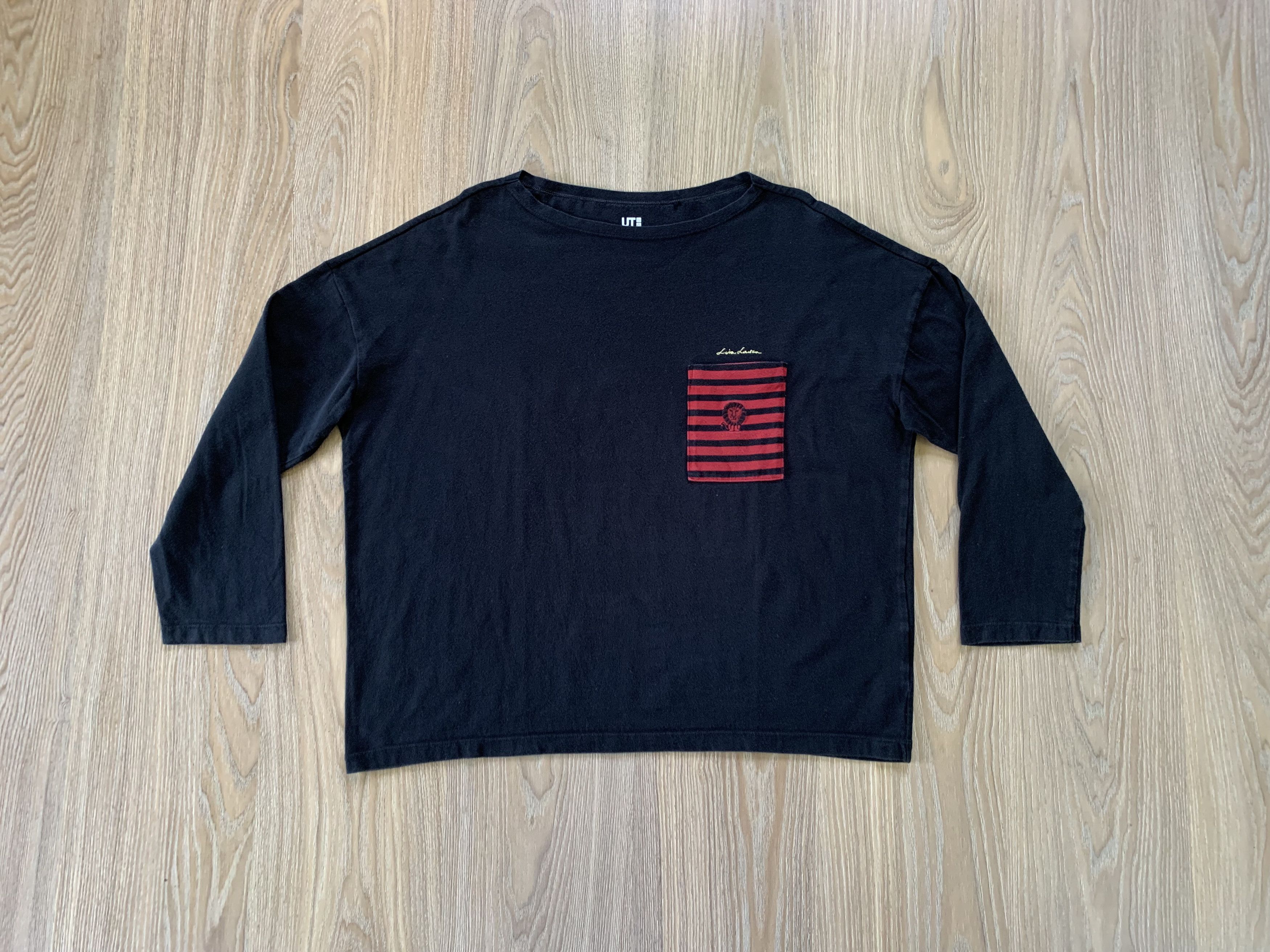 Japanese Brand × Uniqlo Uniqlo Lisa Larson Pocket Long Sleeve T Shirt Size US XL / EU 56 / 4 - 2 Thumbnail