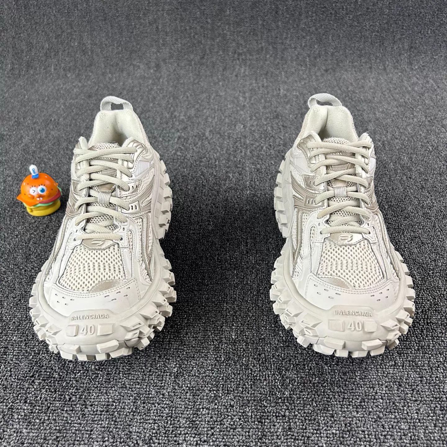 Balenciaga Balenciaga Gray Tire Shoes EU40 Near Mint OG Box/Extras Size US 10 / EU 43 - 2 Thumbnail
