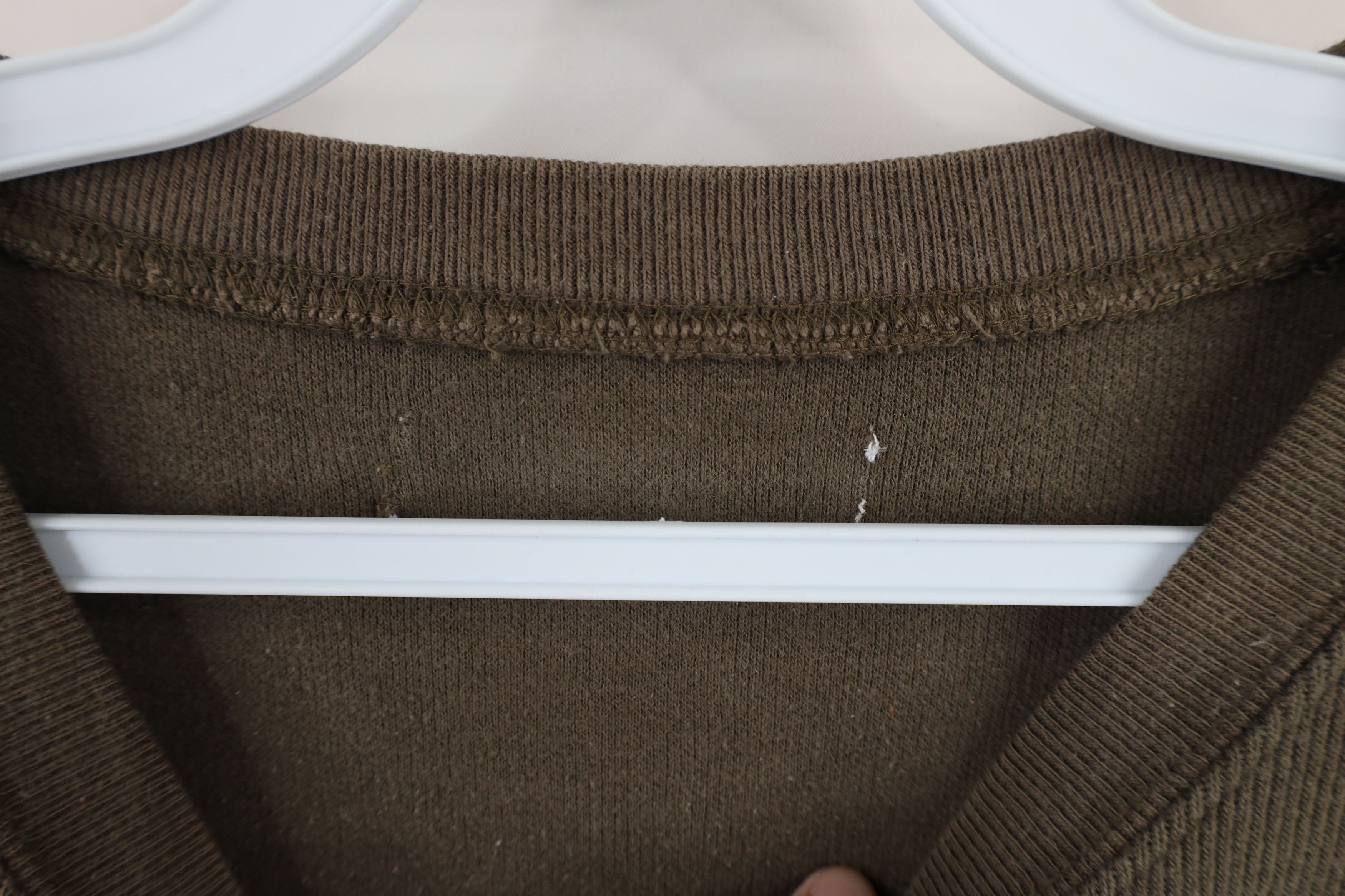 Vintage Vintage 90s Streetwear Block Ribbed Knit Long Sleeve T-Shirt Size US L / EU 52-54 / 3 - 9 Thumbnail