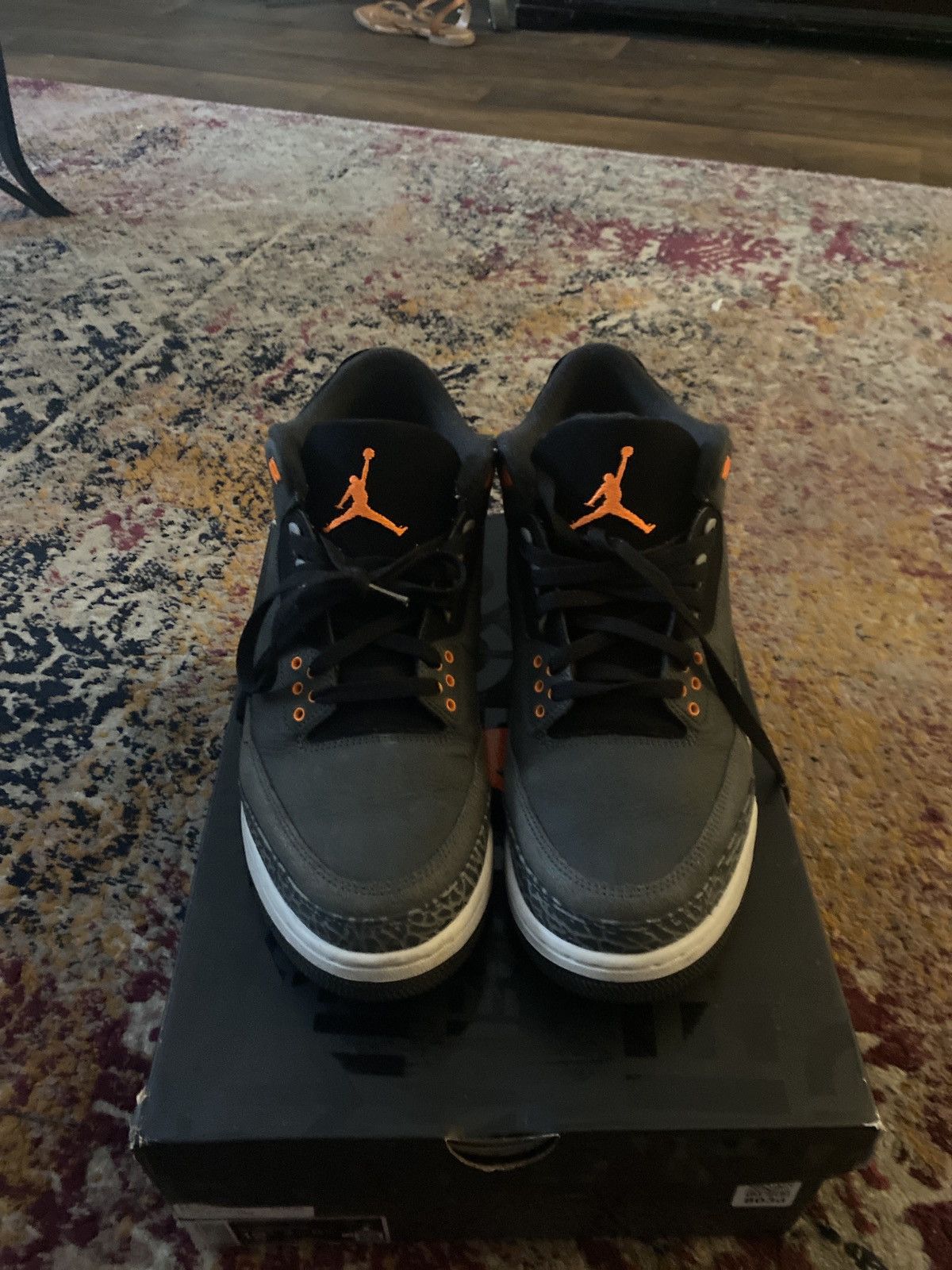 Jordan Brand “Fear” Jordan 3s Size US 12.5 / EU 45-46 - 6 Thumbnail
