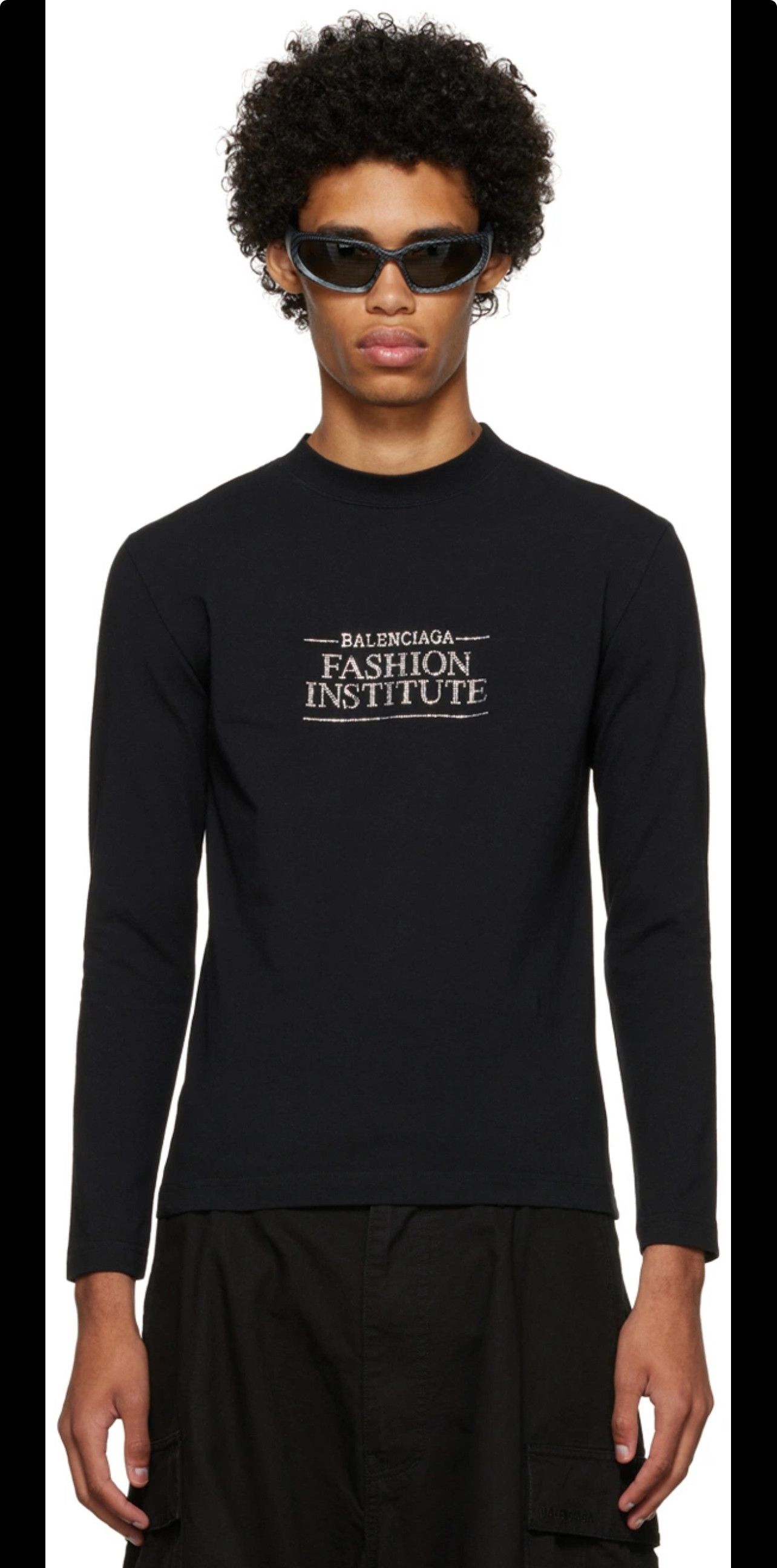 Balenciaga Balenciaga fall 22 long top sleeve fitted runway Size US XS / EU 42 / 0 - 2 Thumbnail