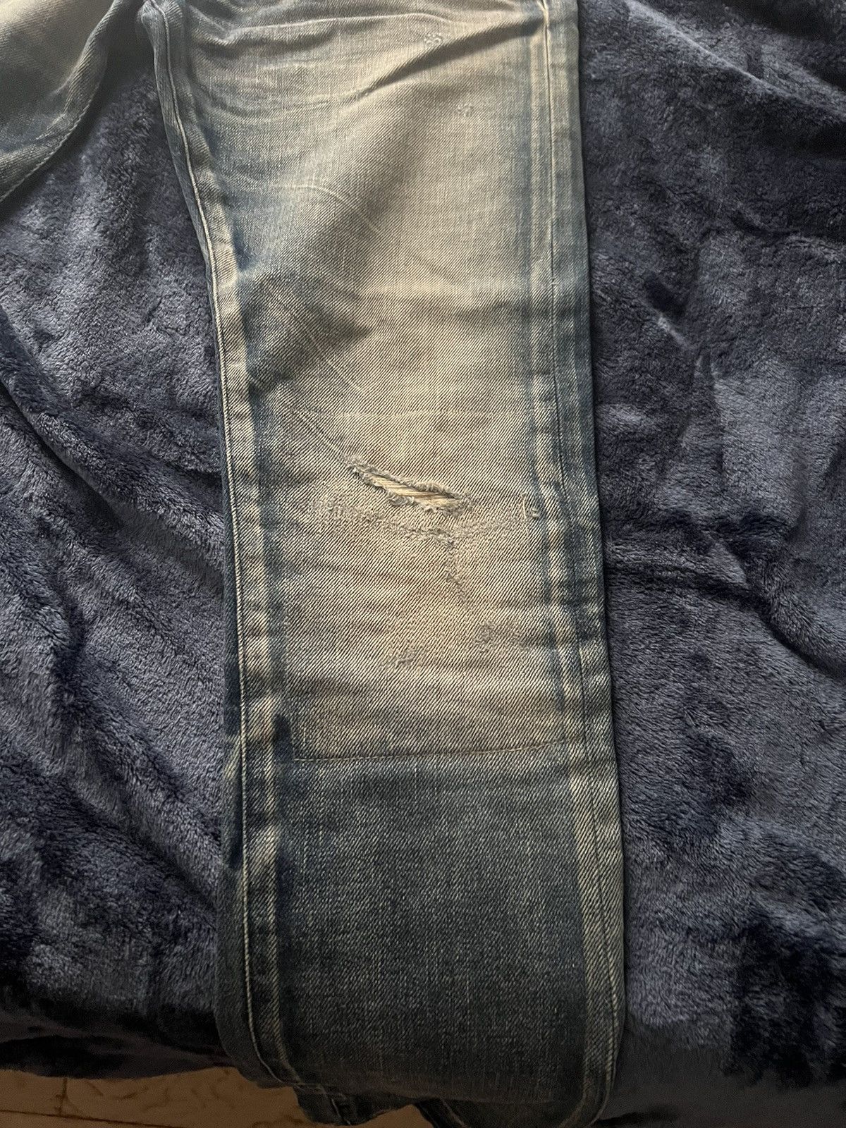 John Elliott John Elliott The Cast 2 Slim-Fit Distressed Jeans Size US 30 / EU 46 - 3 Thumbnail