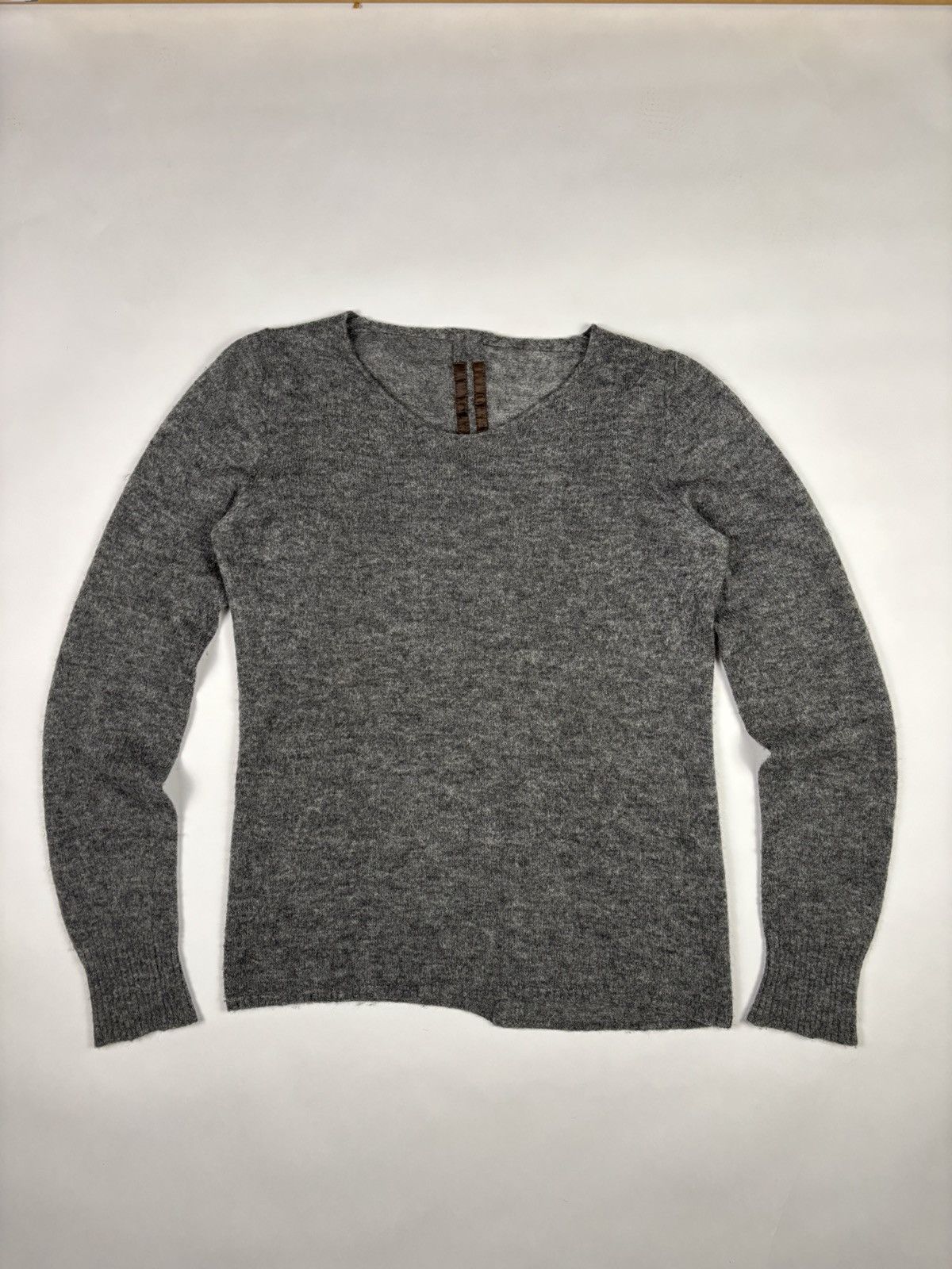 Rick Owens F/W 2009 crust Baby royal alpaca and merino sweater Size US S / EU 44-46 / 1 - 1 Thumbnail