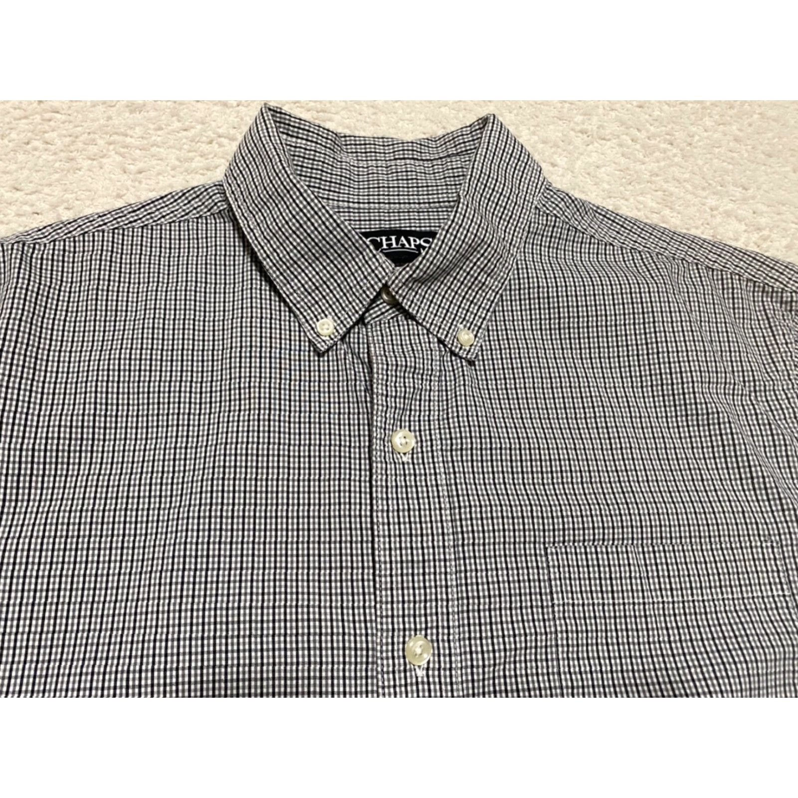 Chaps Ralph Lauren Chaps Mens Large Shirt Multicolor Plaid Long Sleeve Button-Down Size US L / EU 52-54 / 3 - 2 Thumbnail