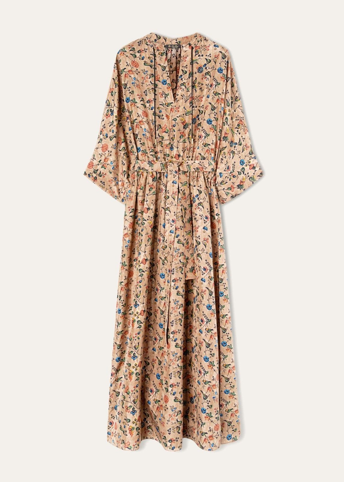 Loro Piana o1srvl11e0824 Bolivian Rim Dress in Multicolor Size XL / US 12-14 / IT 48-50 - 1 Thumbnail