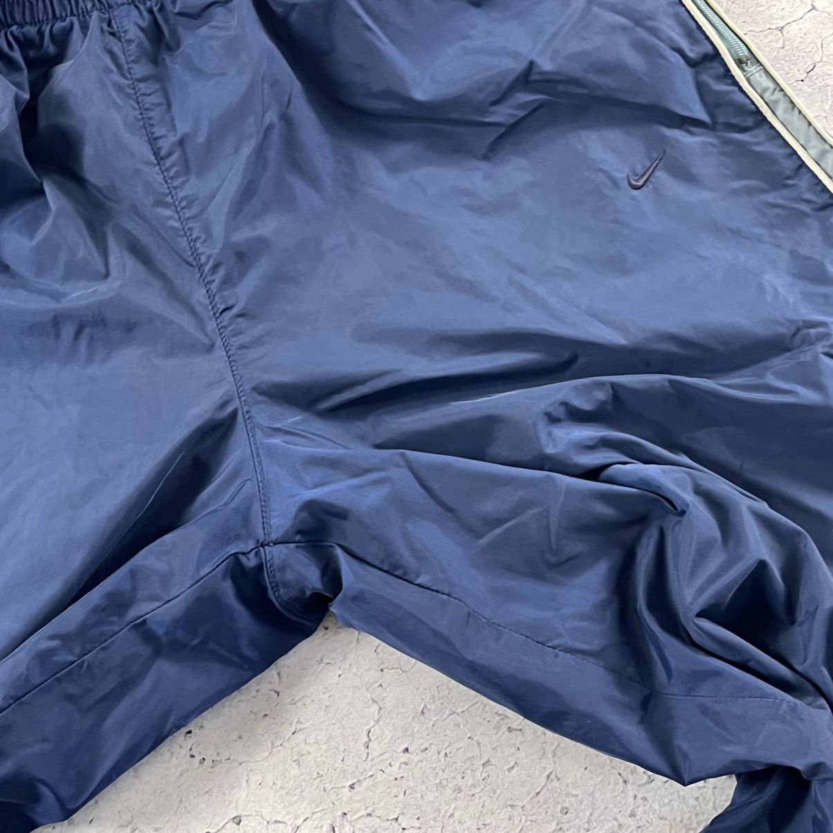 Nike × Vintage Nike Vintage Track Pants Nylon Y2K Drill Streetwear Swoosh Size US 34 / EU 50 - 10 Thumbnail