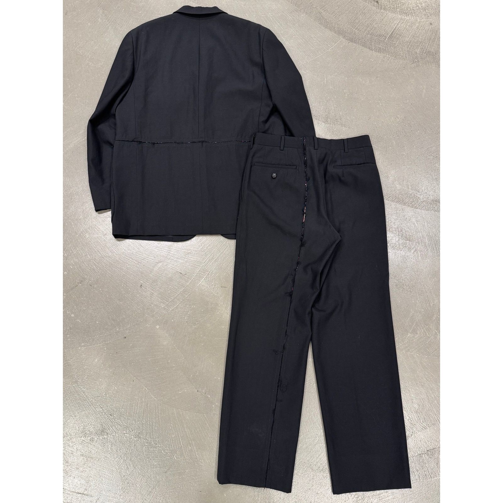 Comme des Garcons A/W2000 Comme des Garçons distressed stripe set Size US M / EU 48-50 / 2 - 2 Thumbnail